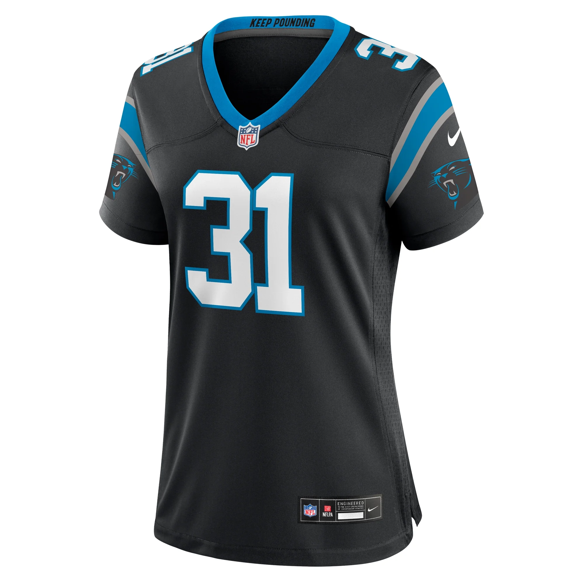 Women's Nike Lamar Jackson Black Carolina Panthers Game Jersey