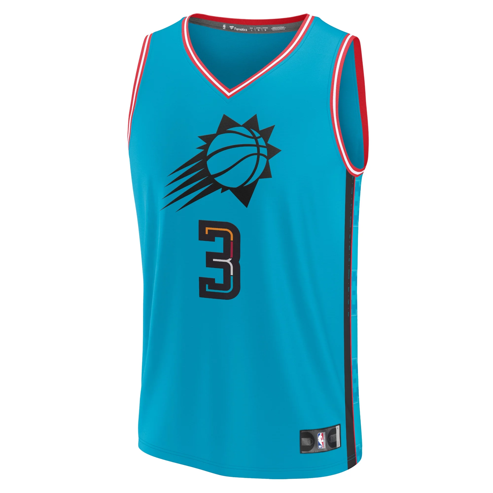 Men's Fanatics Branded Chris Paul Turquoise Phoenix Suns 2022/23 Fastbreak Jersey - City Edition