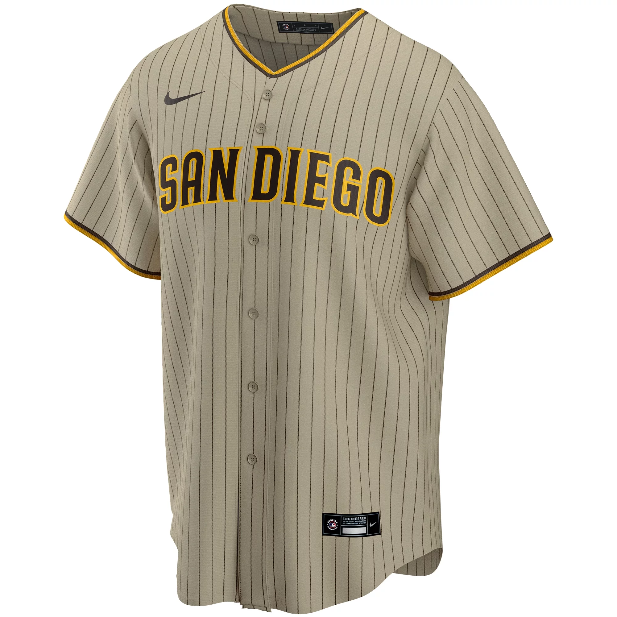 Men's Nike Fernando Tatis Jr. Tan San Diego Padres Alternate Replica Player Jersey