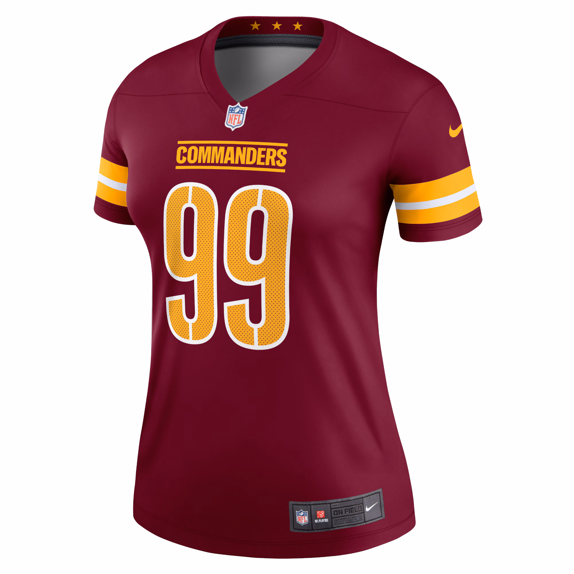 Chase Young Washington Commanders Nike Women's Legend Jersey - Burgundy