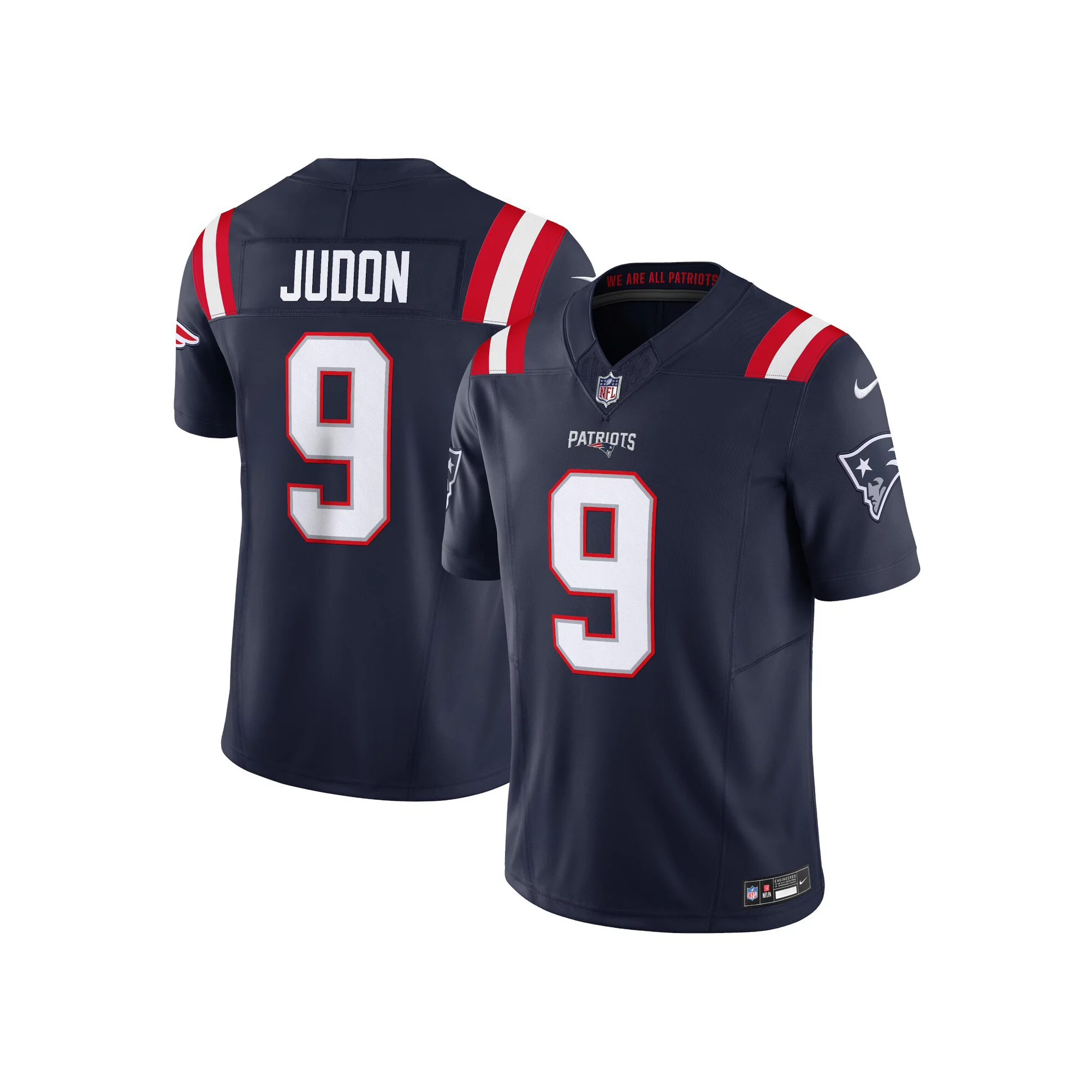 Men's Nike Matthew Judon Navy New England Patriots Vapor F.U.S.E. Limited Jersey