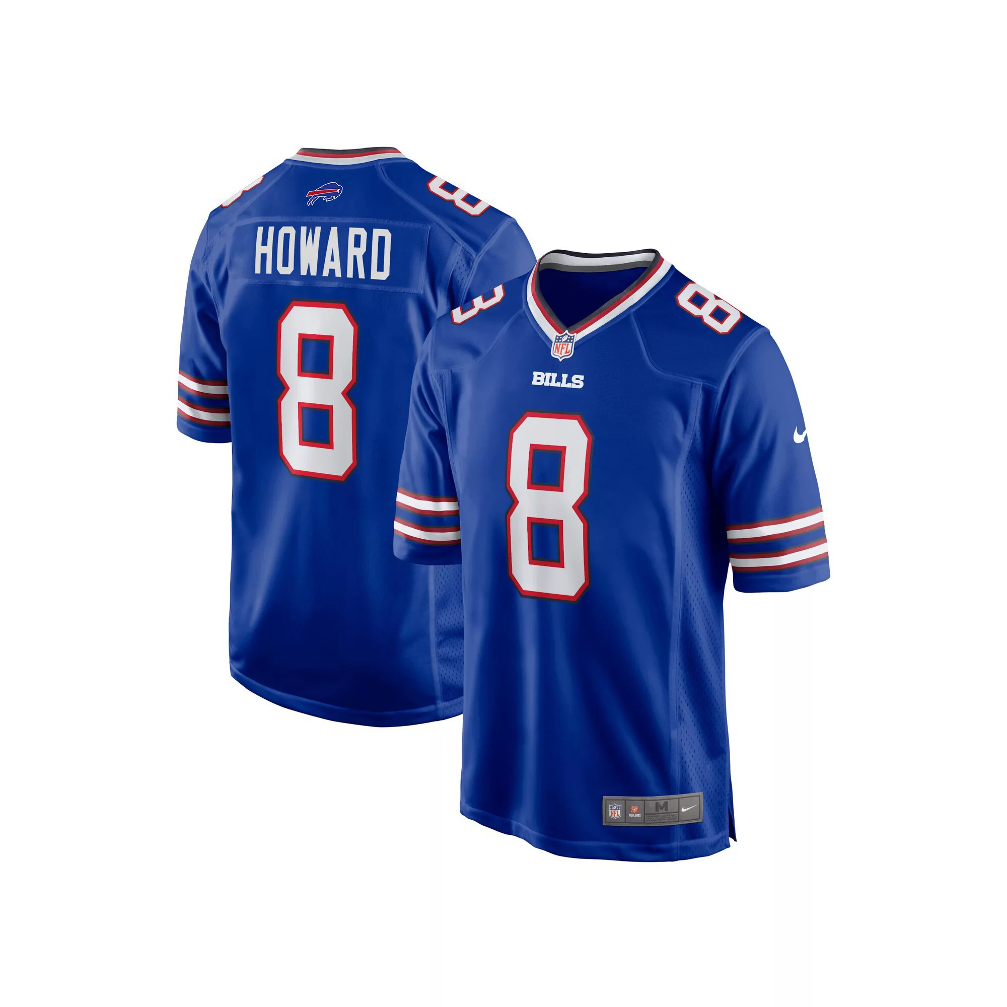 Men's Nike O.J. Howard Royal Buffalo Bills Player Game Jersey