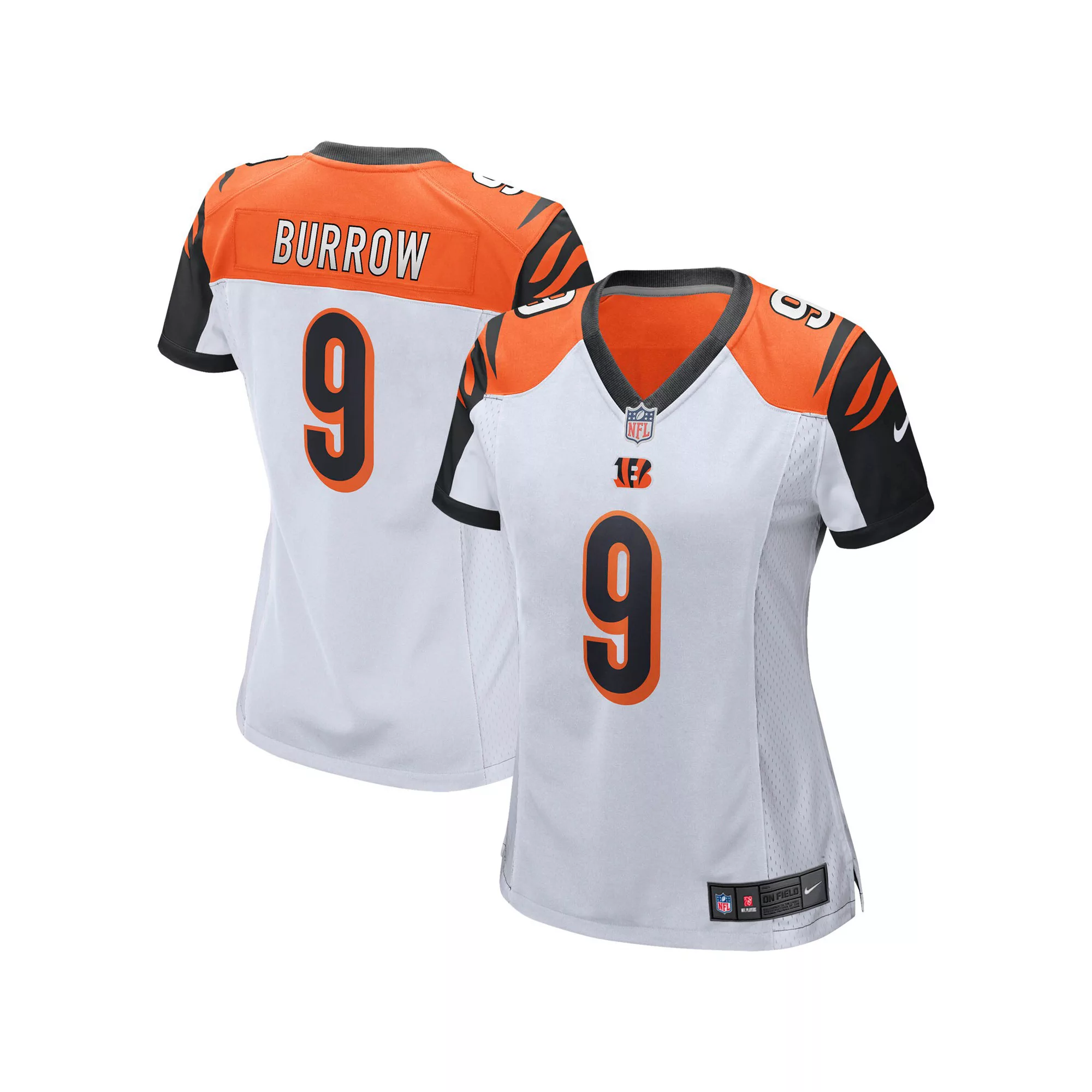 Women's Nike Joe Burrow White Cincinnati Bengals Player Game Jersey