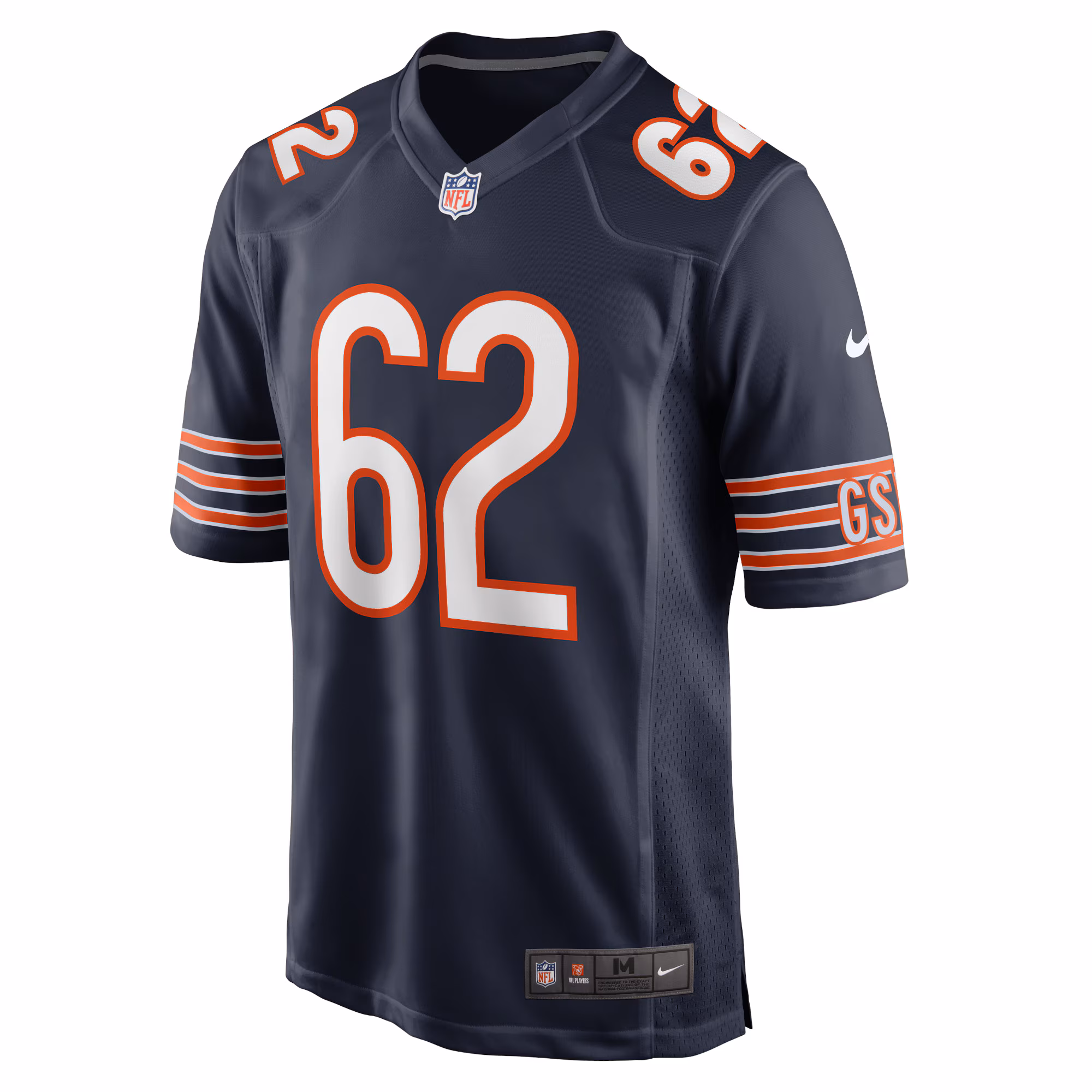 Lucas Patrick Chicago Bears Nike Game Jersey - Navy