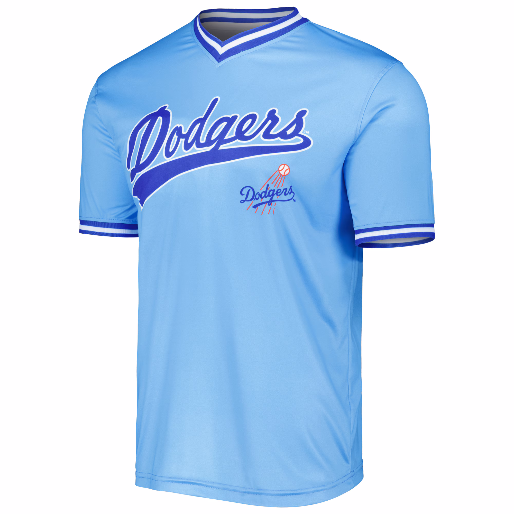 Los Angeles Dodgers Stitches Cooperstown Collection Team Jersey - Light Blue