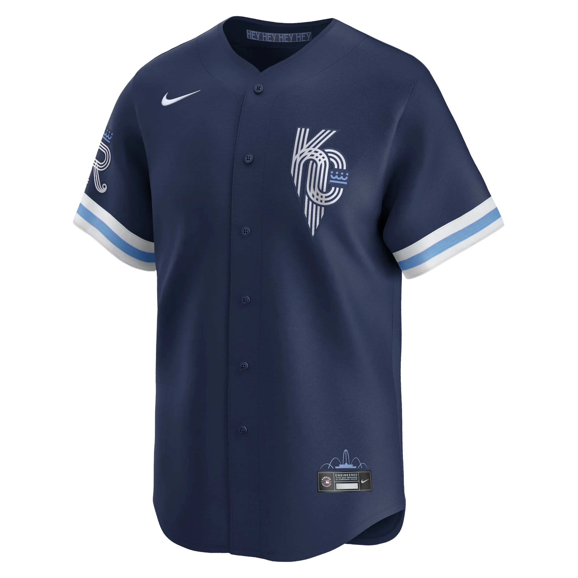Men's Nike Navy Kansas City Royals City Connect Limited Jersey