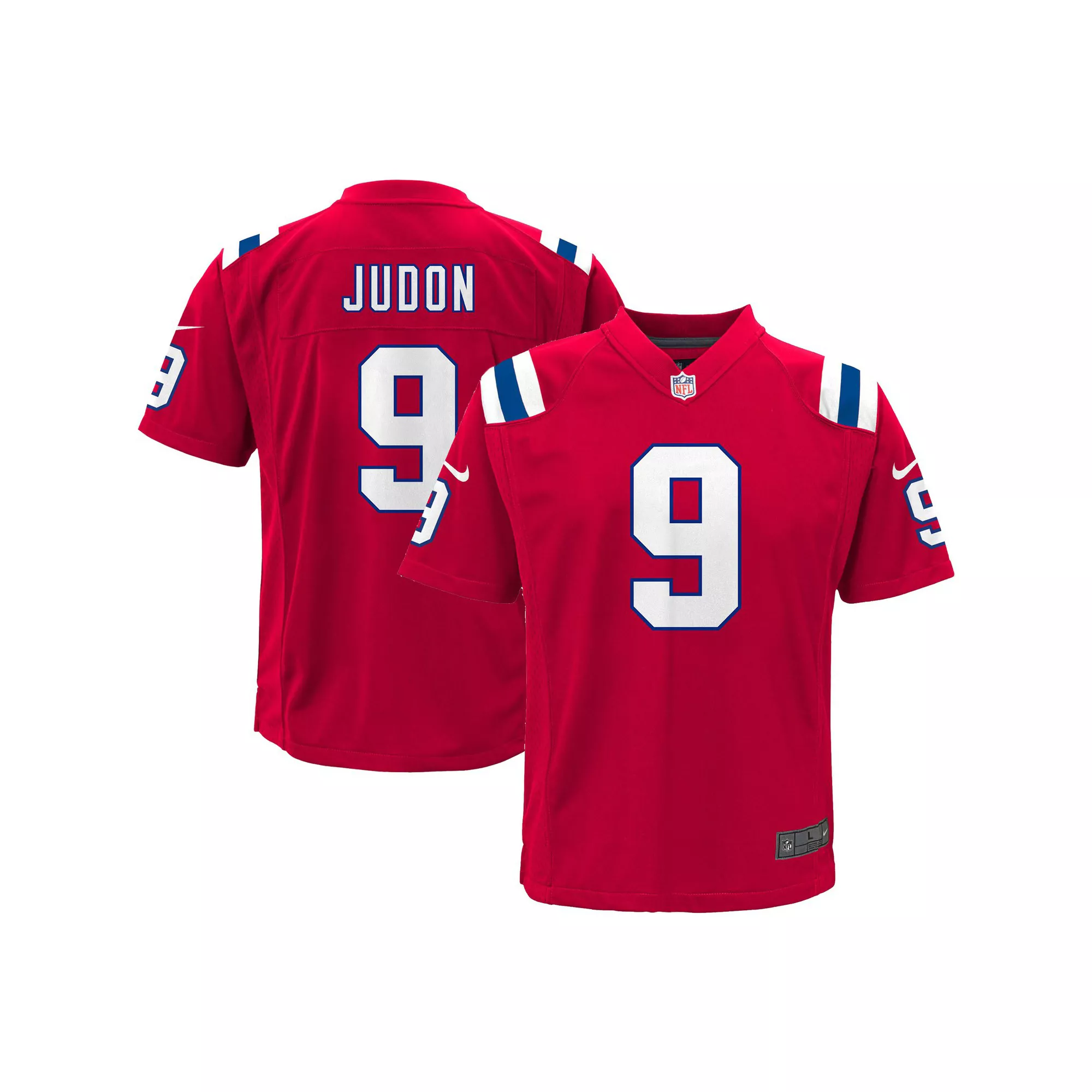 Youth Nike Matthew Judon Red New England Patriots Game Jersey