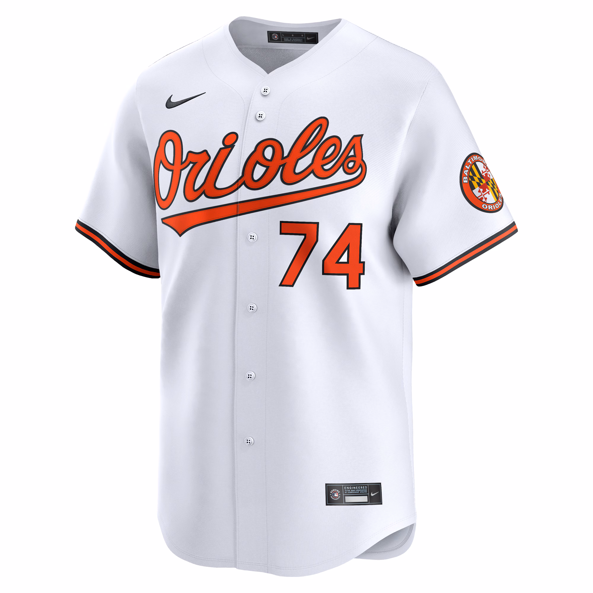 Felix Bautista Baltimore Orioles Nike Home Limited Player Jersey - White