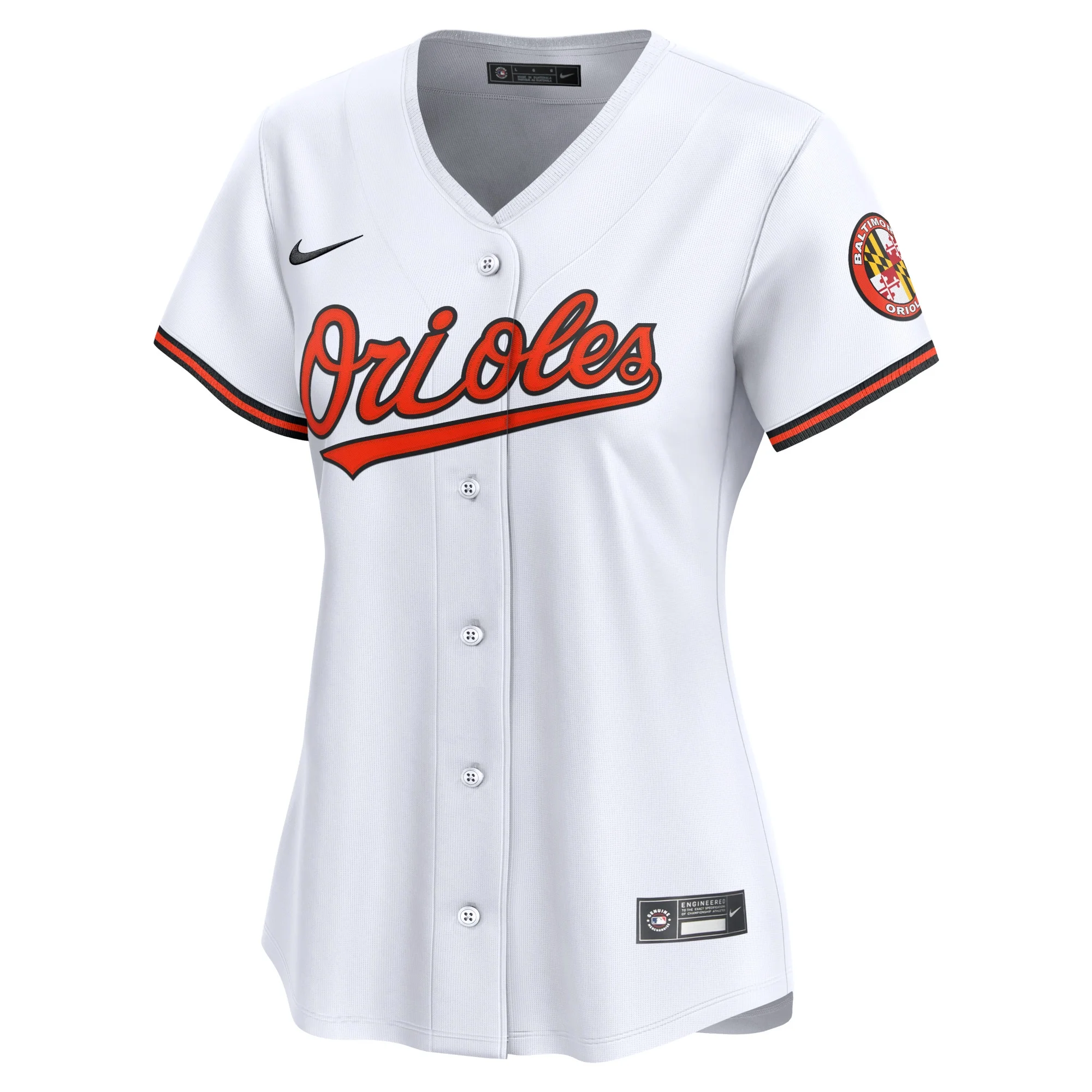 Women's Nike White Baltimore Orioles 2024 Jackie Robinson Day Home Limited Jersey