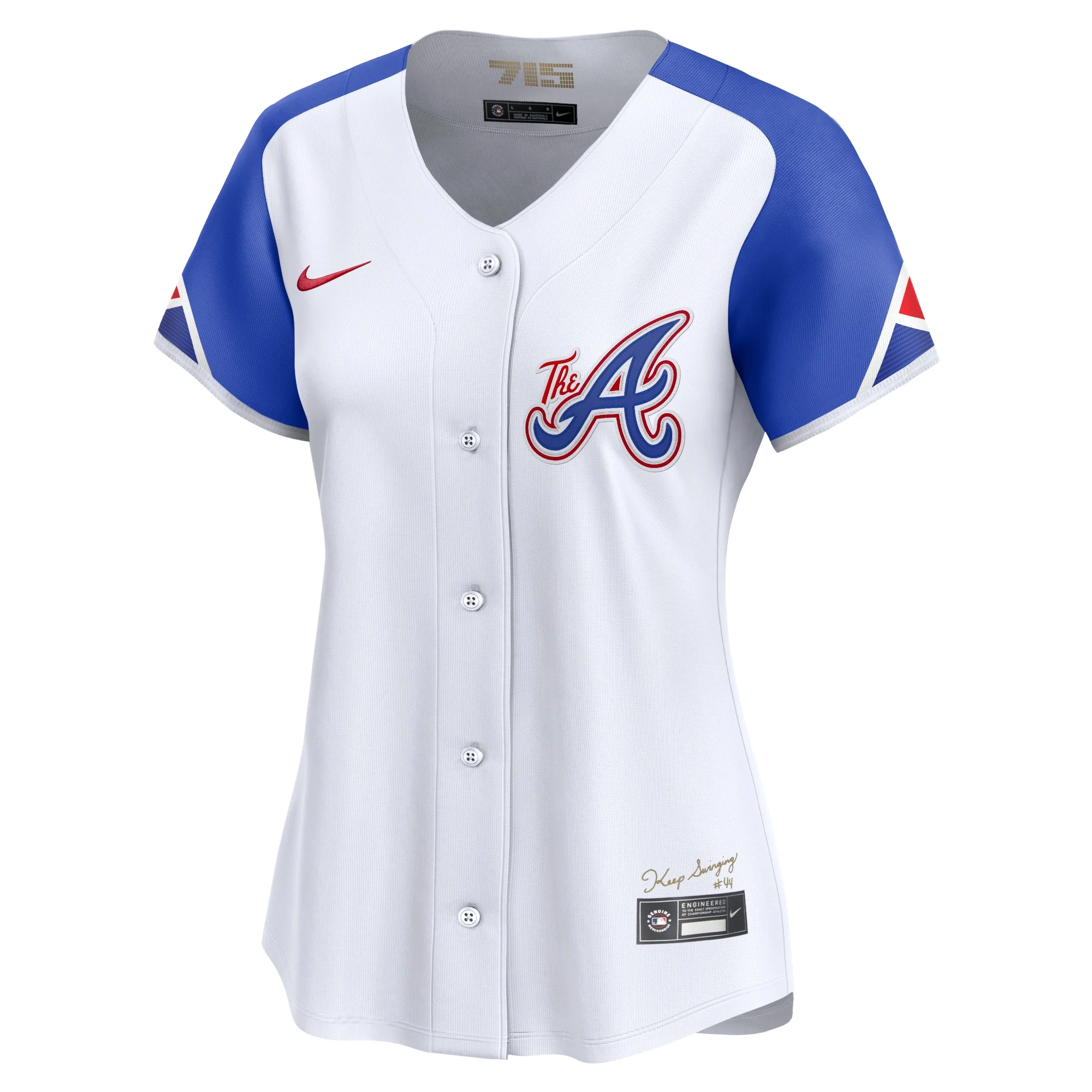 Women's Nike White Atlanta Braves City Connect Limited Jersey