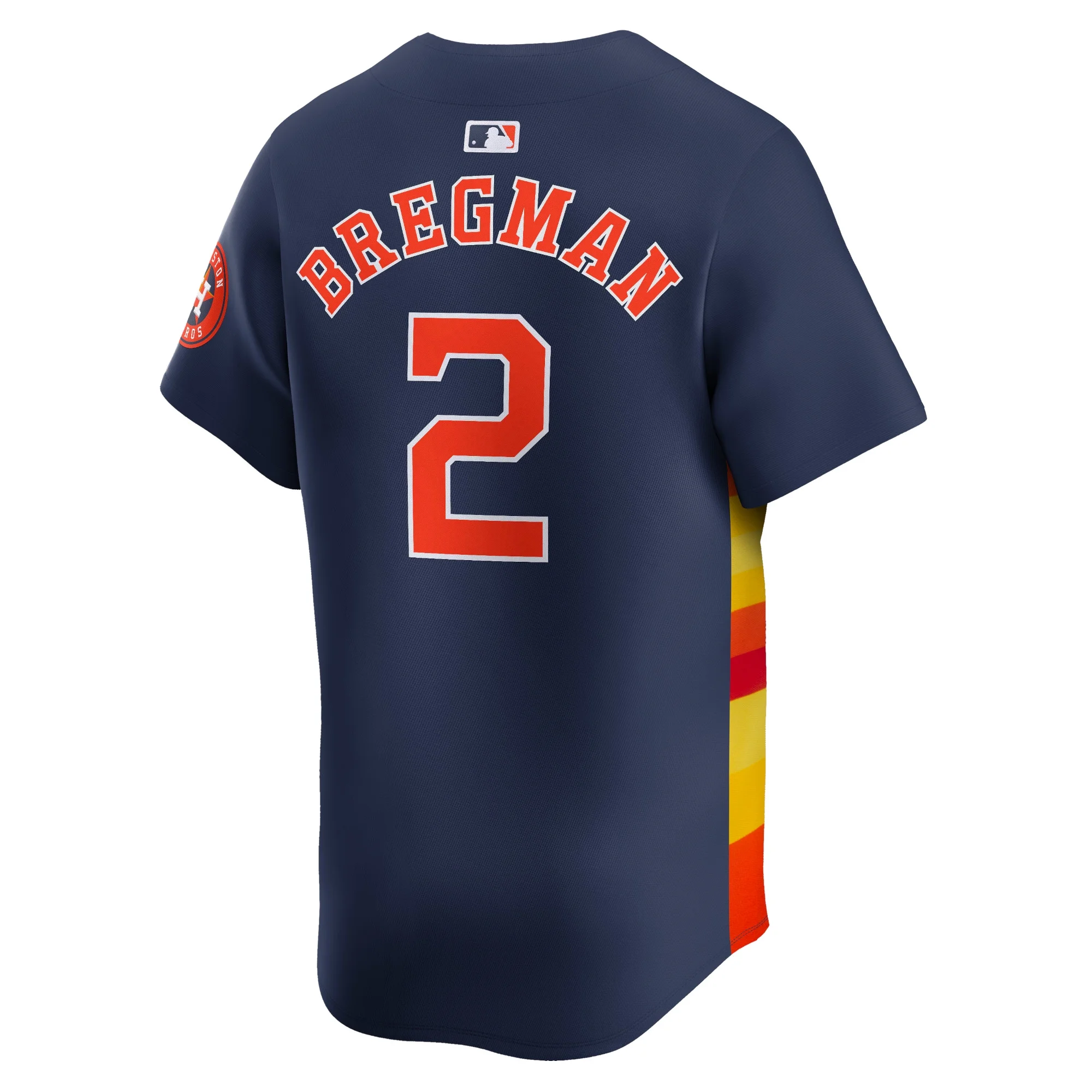 Men's Nike Alex Bregman Navy Houston Astros Alternate Limited Player Jersey