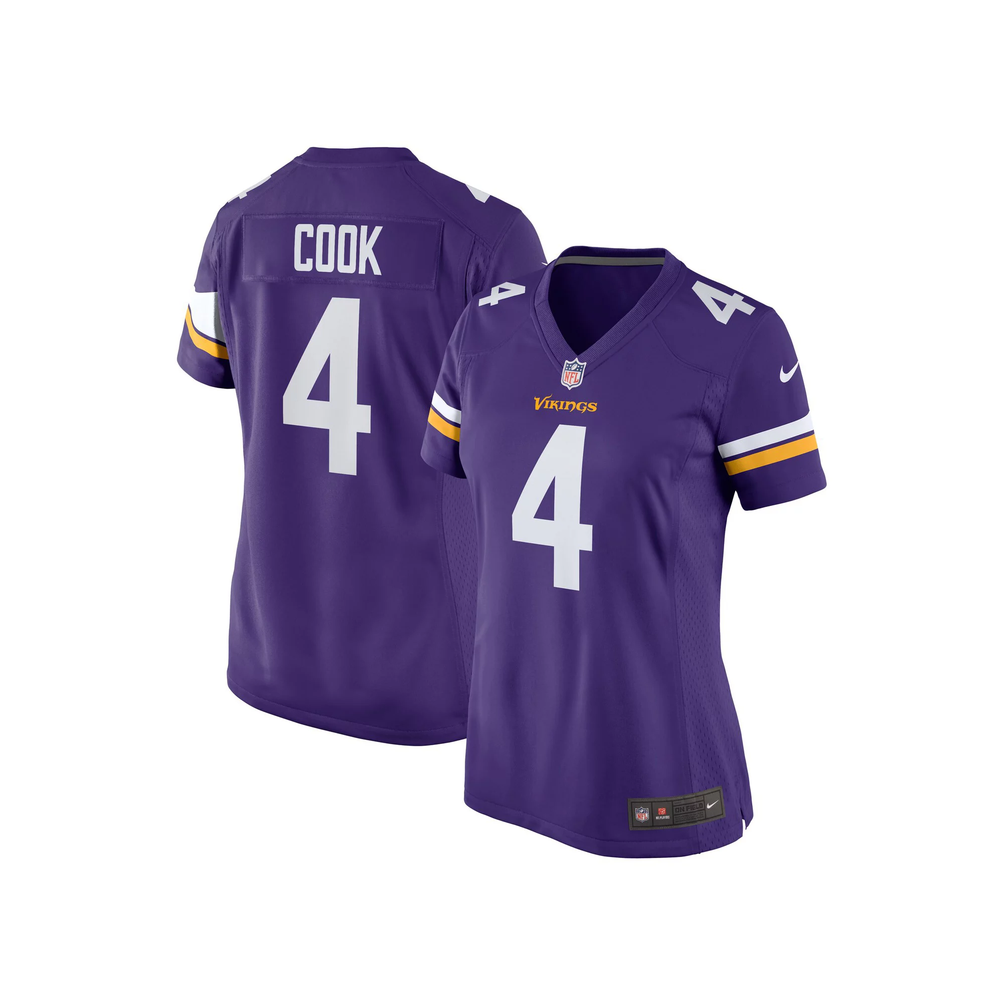 Women's Nike Dalvin Cook Purple Minnesota Vikings Player Jersey