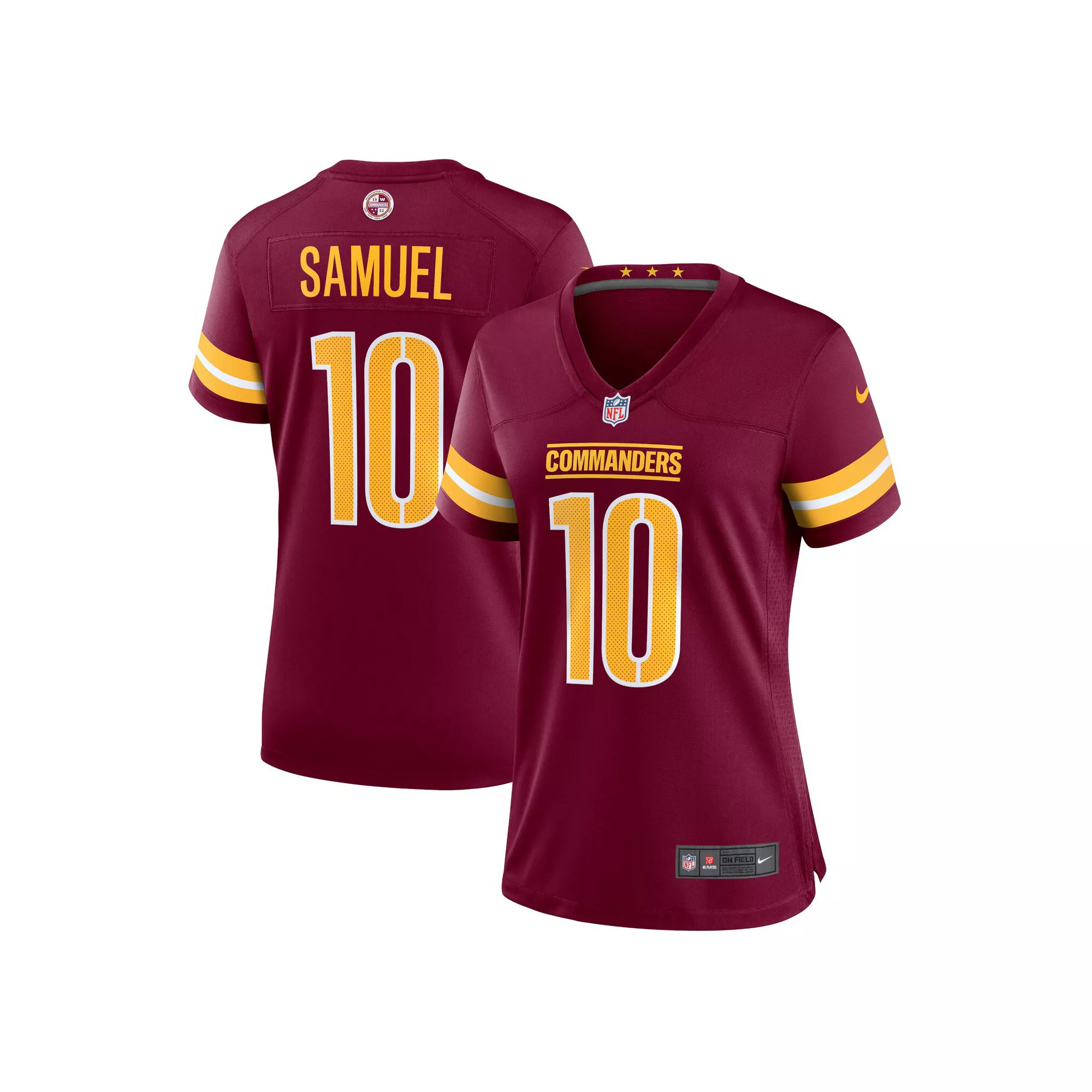 Women's Nike Curtis Samuel Burgundy Washington Commanders Player Jersey