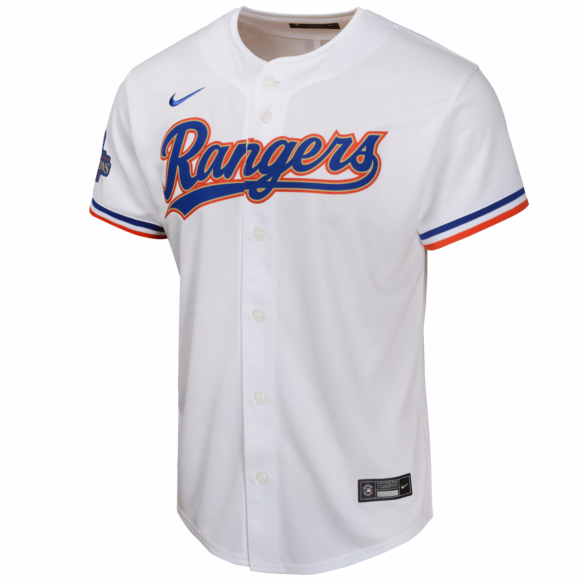 Corey Seager Texas Rangers Nike Youth 2024 Gold Collection Limited Player Jersey – White