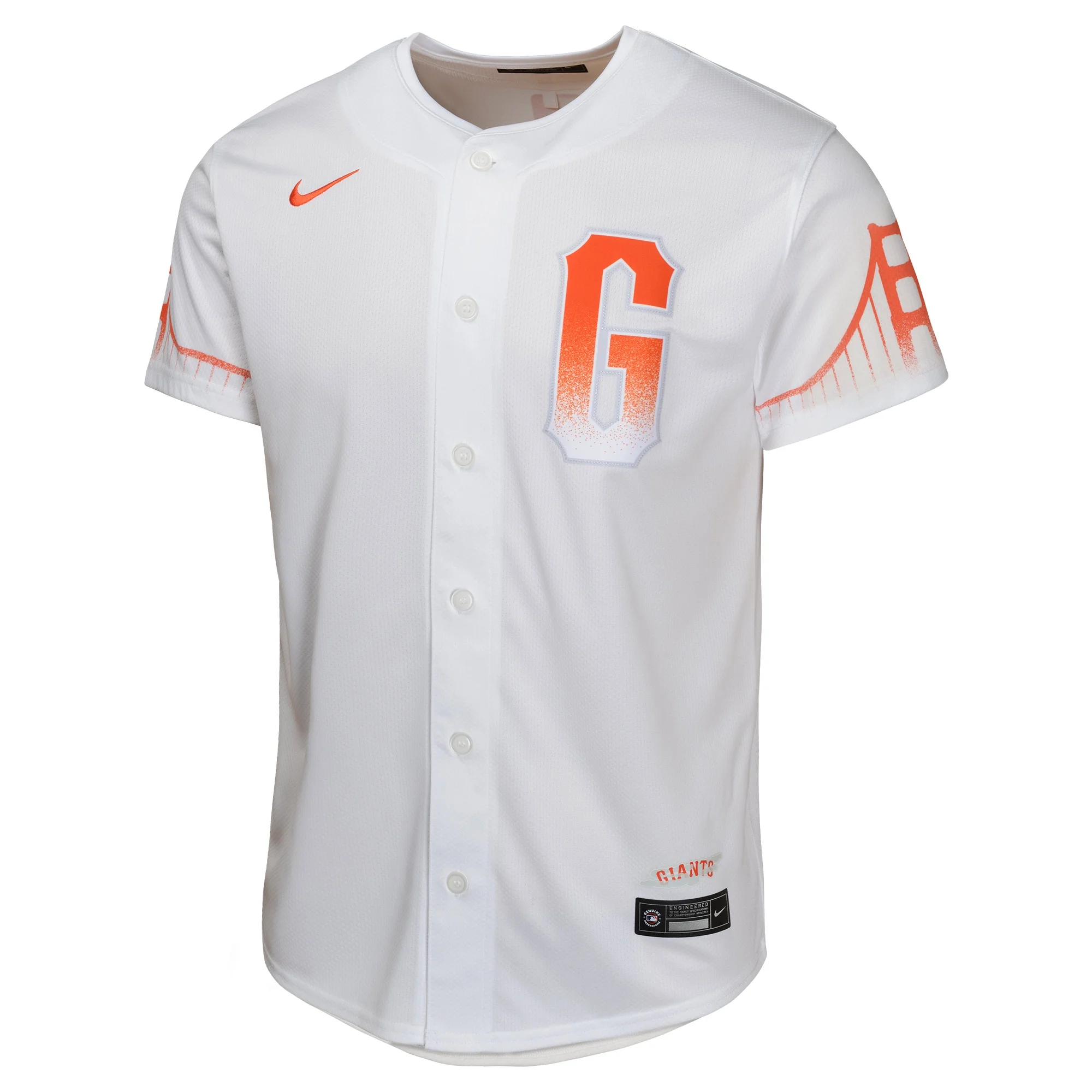 Youth Nike White San Francisco Giants City Connect Limited Jersey