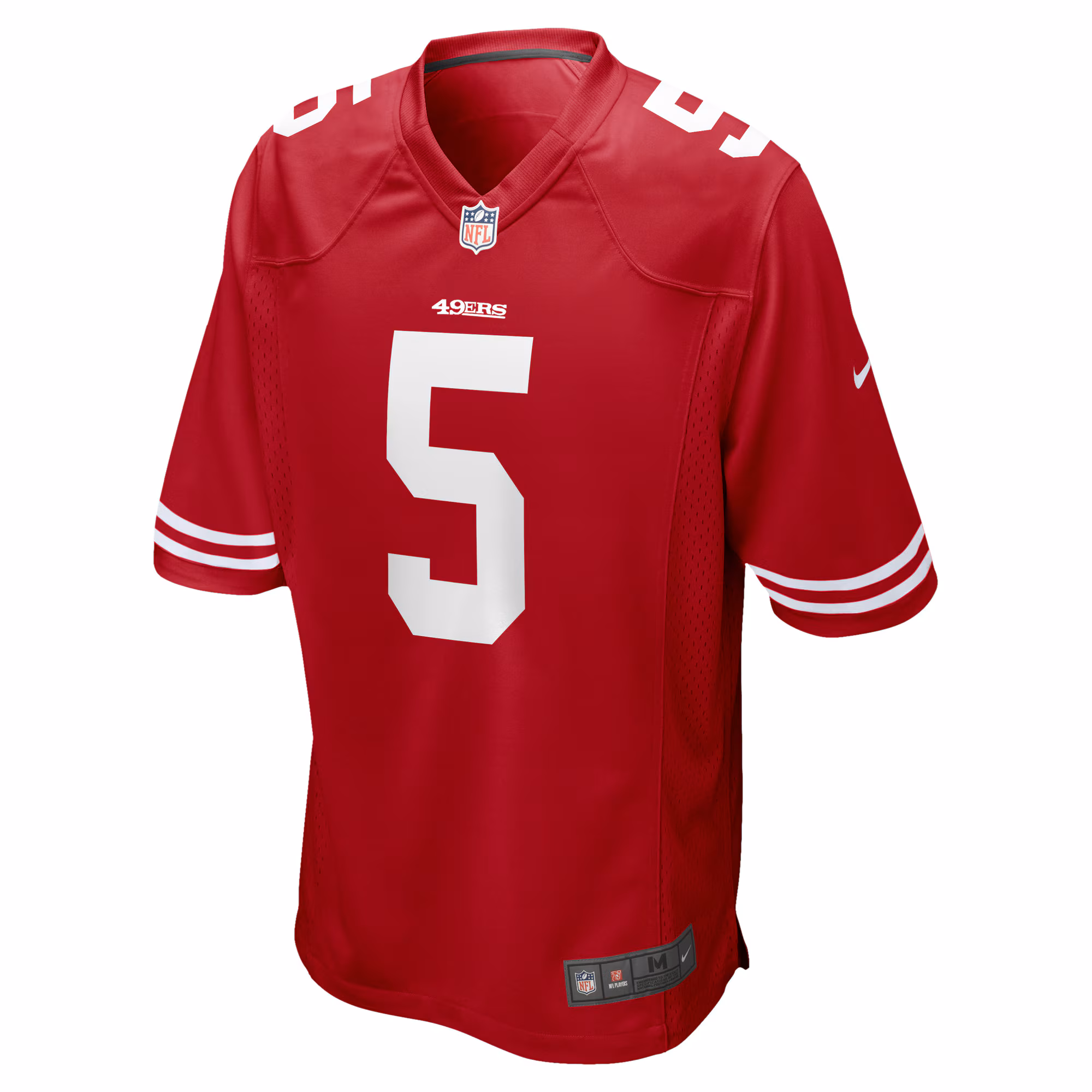 Trey Lance San Francisco 49ers Nike Game Jersey - Scarlet