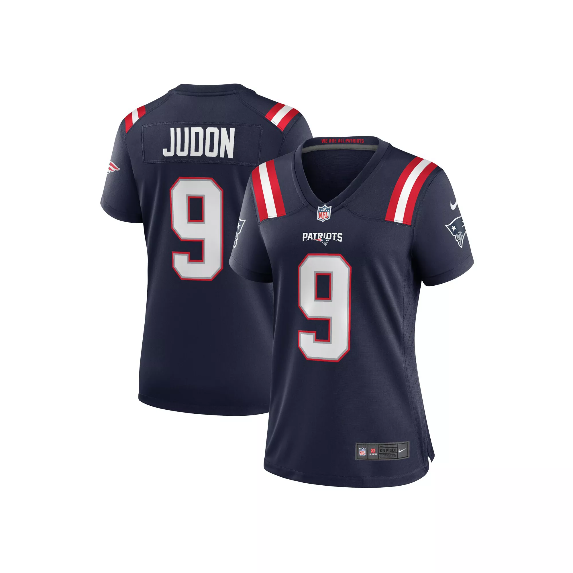 Women's Nike Matthew Judon Navy New England Patriots Team Game Jersey