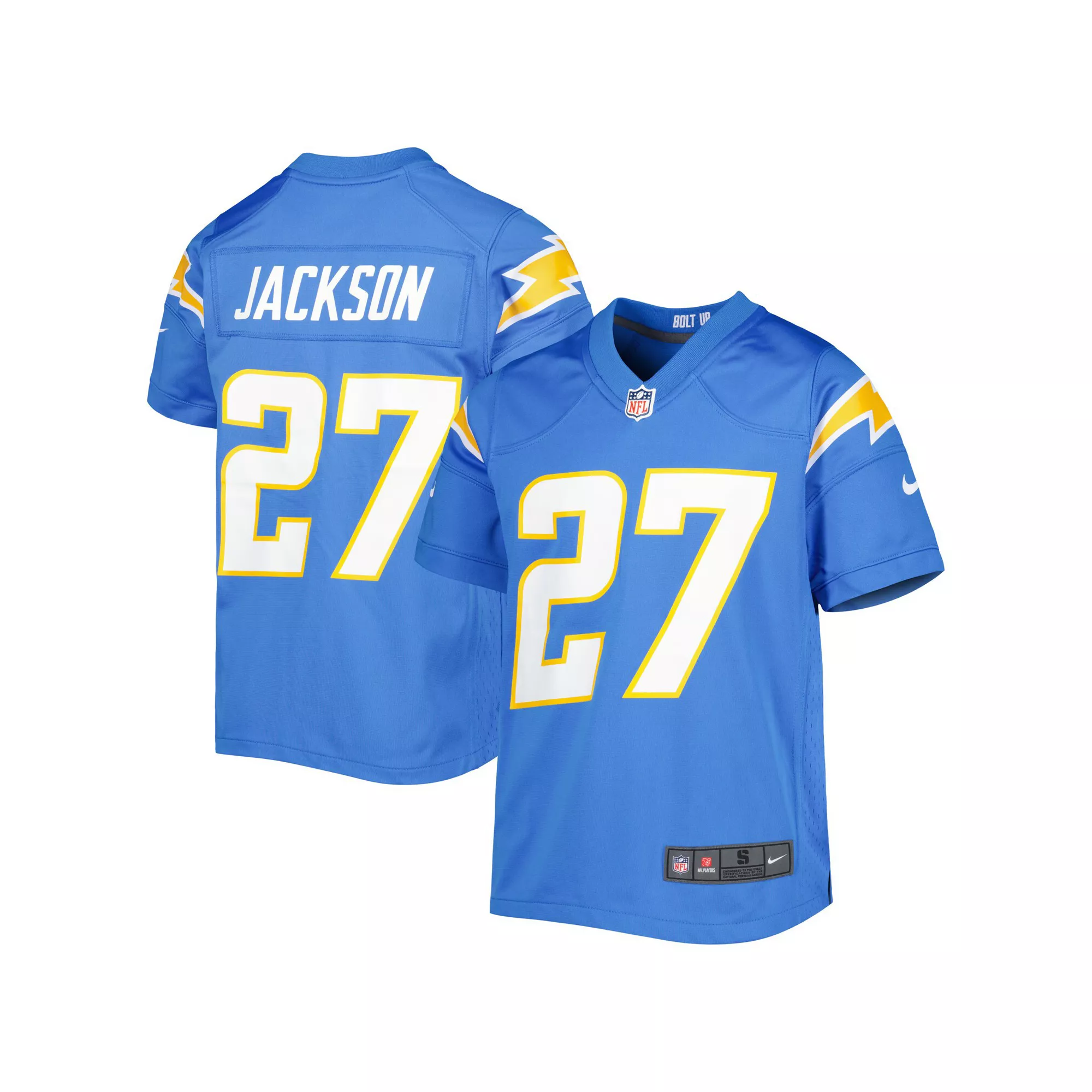 Youth Nike JC Jackson Powder Blue Los Angeles Chargers Game Jersey