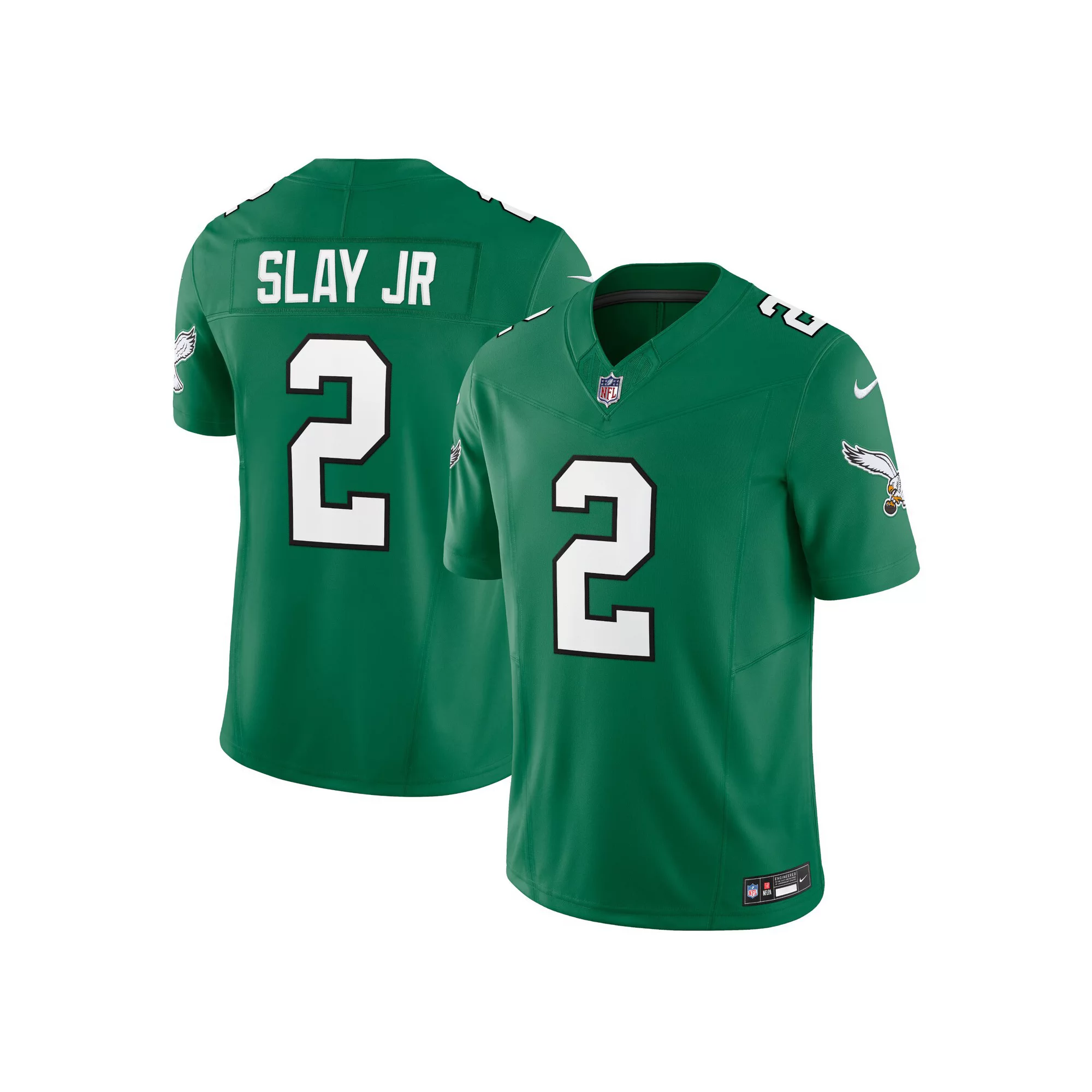 Men's Nike Darius Slay Jr. Kelly Green Philadelphia Eagles Alternate Vapor F.U.S.E. Limited Jersey