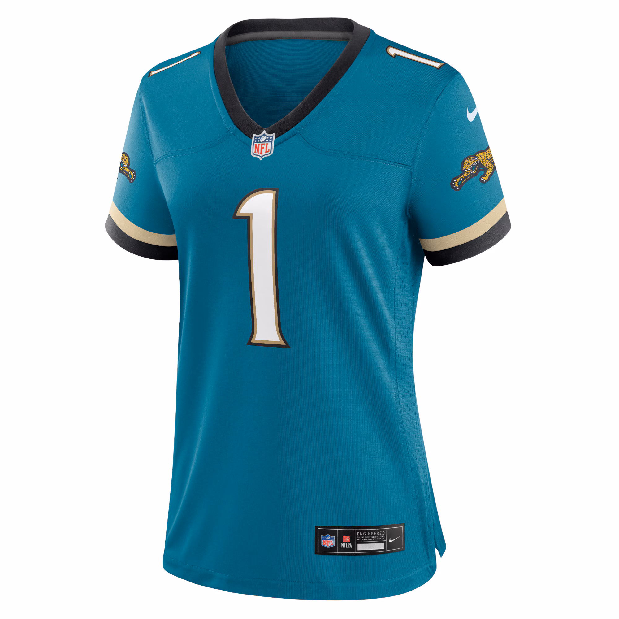 Travis Etienne Jr Jacksonville Jaguars Nike Women's Prowler Throwback Game Jersey - Teal