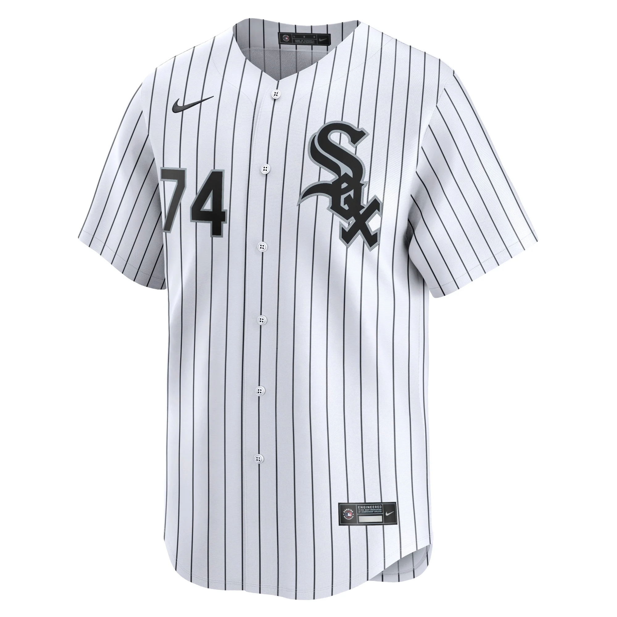 Men's Nike Eloy Jimenez White Chicago White Sox Home Limited Player Jersey