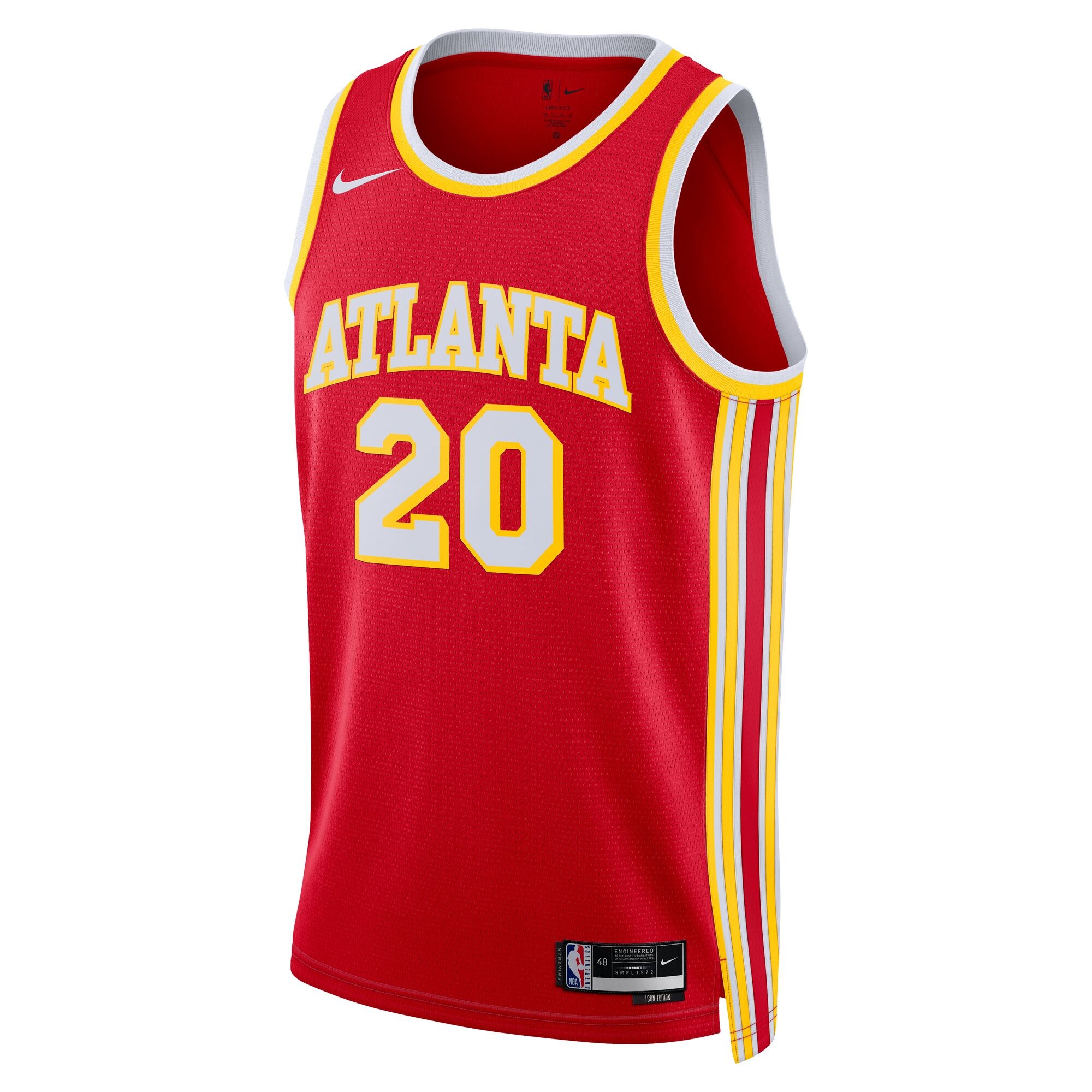 John Collins Atlanta Hawks Nike Unisex Swingman Jersey - Icon Edition - Red