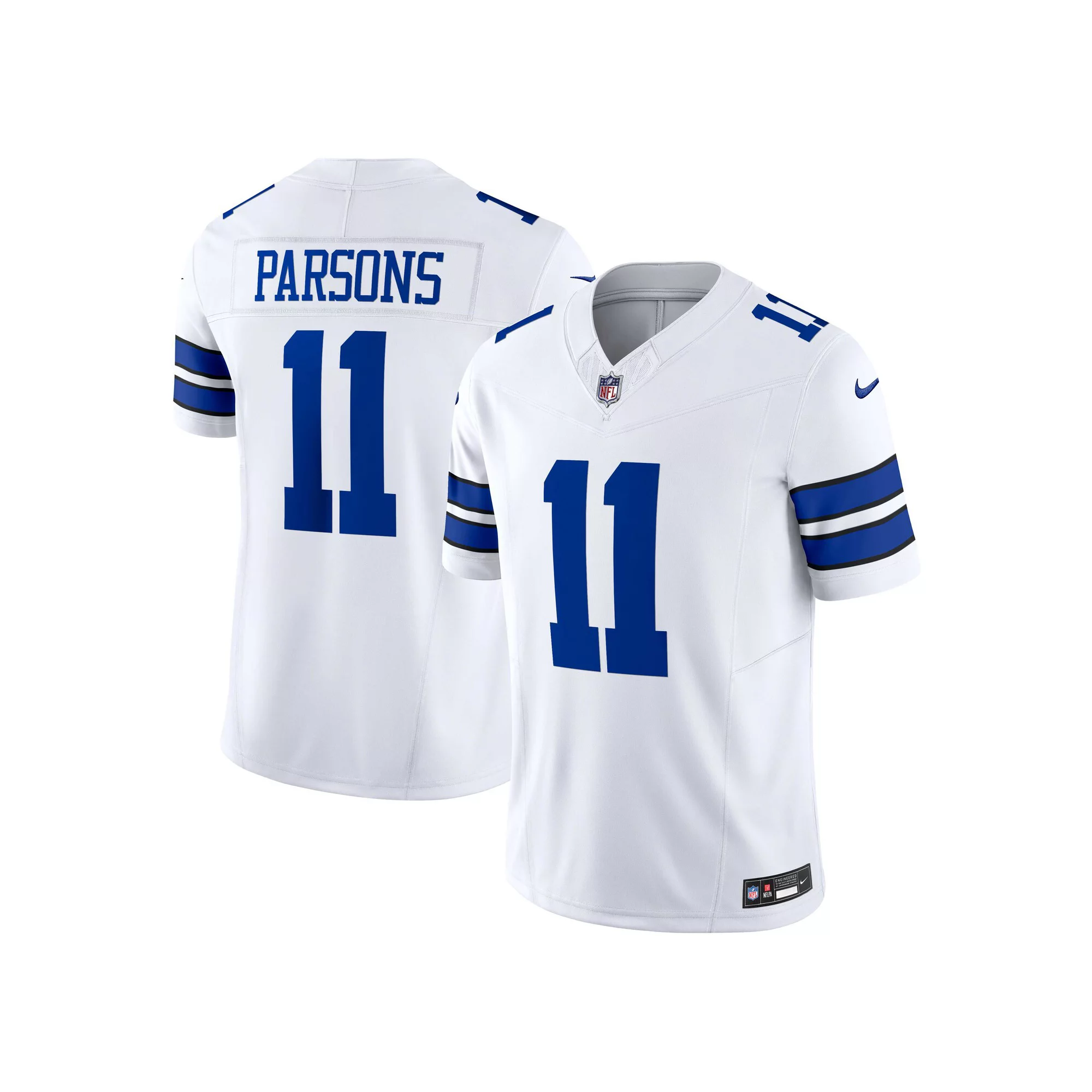 Men's Nike Micah Parsons White Dallas Cowboys Vapor F.U.S.E. Limited Jersey