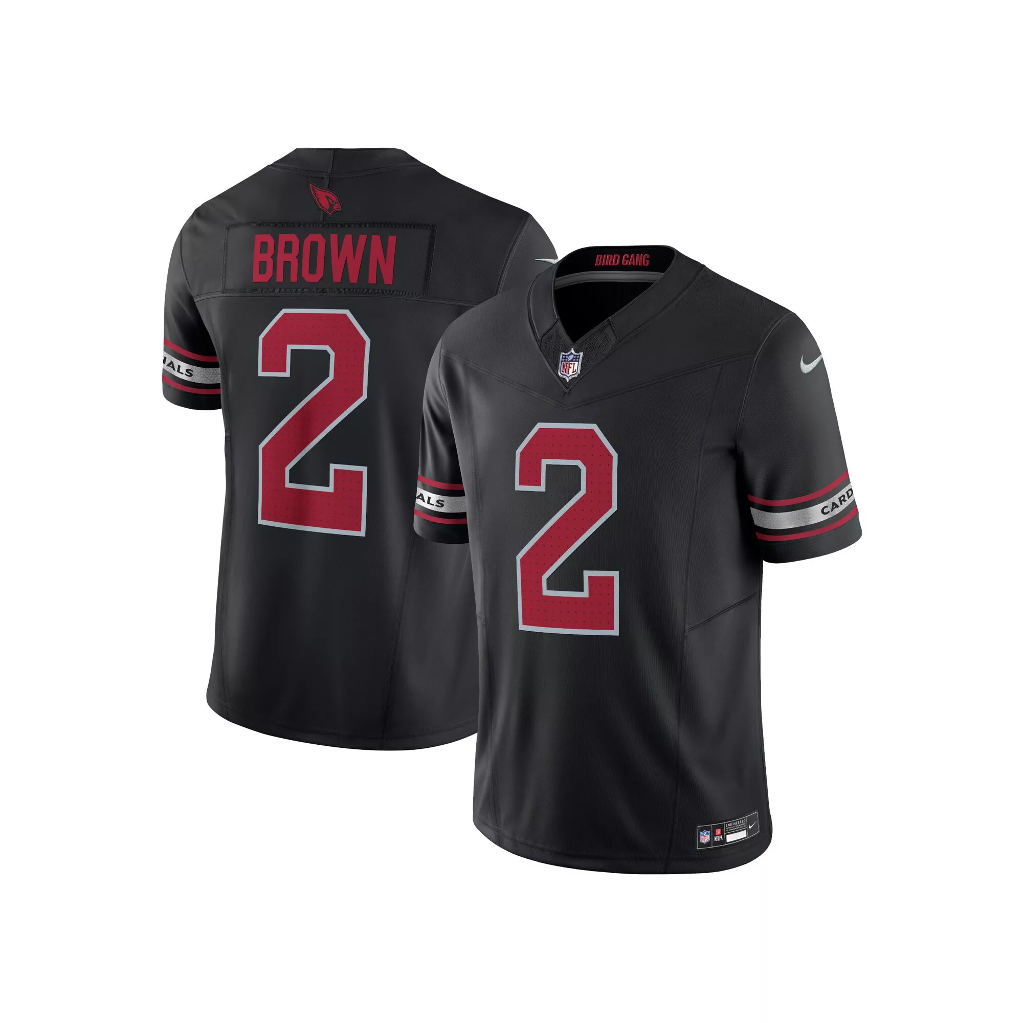 Men's Nike Marquise Brown Black Arizona Cardinals Vapor F.U.S.E. Limited Jersey