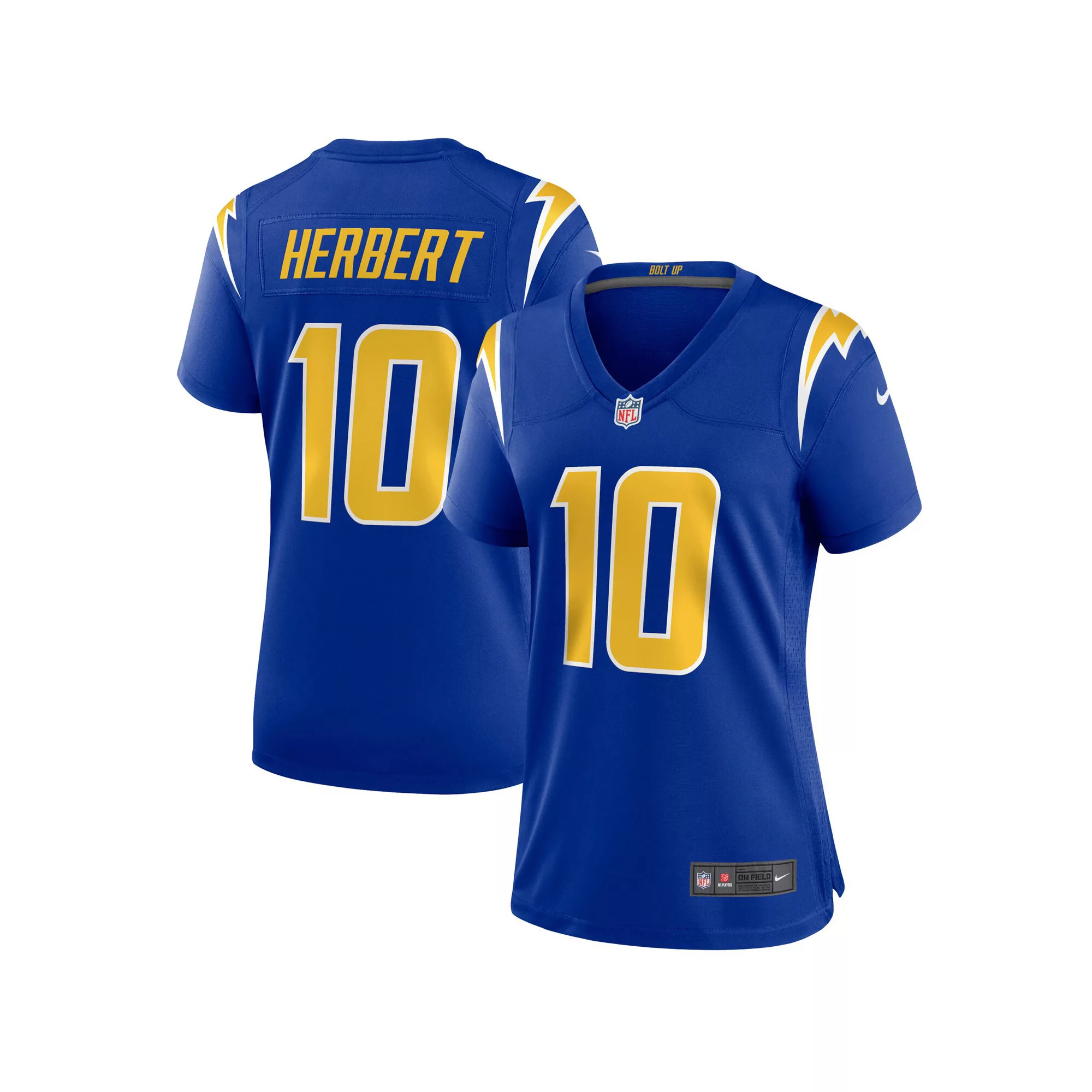 Women's Nike Justin Herbert Royal Los Angeles Chargers Game Jersey