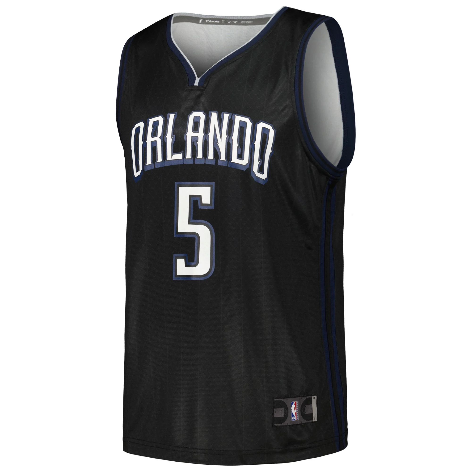 Men's Fanatics Paolo Banchero Black Orlando Magic Fastbreak Jersey - City Edition