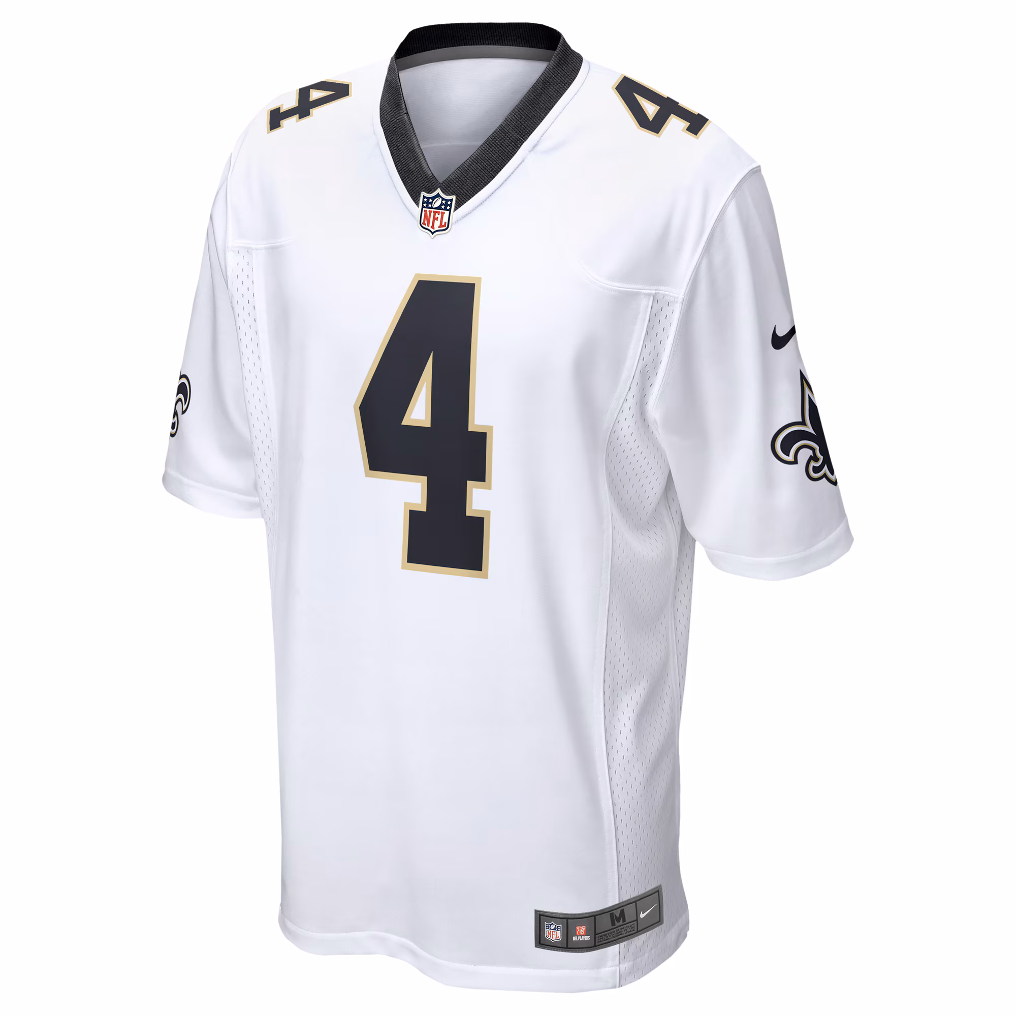 Derek Carr New Orleans Saints Nike Game Player Jersey - White