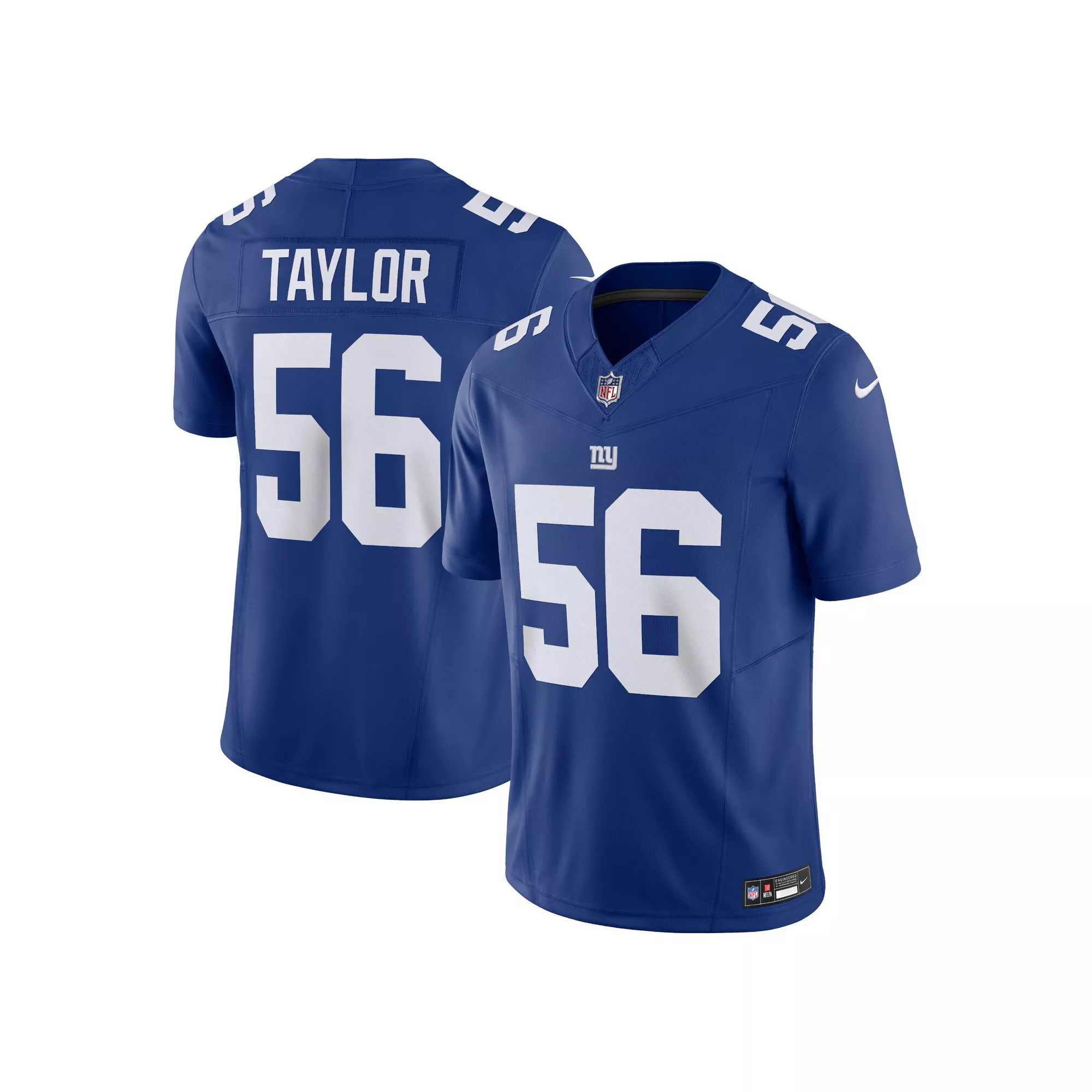 Men's Nike Lawrence Taylor Royal New York Giants Vapor F.U.S.E. Limited Jersey