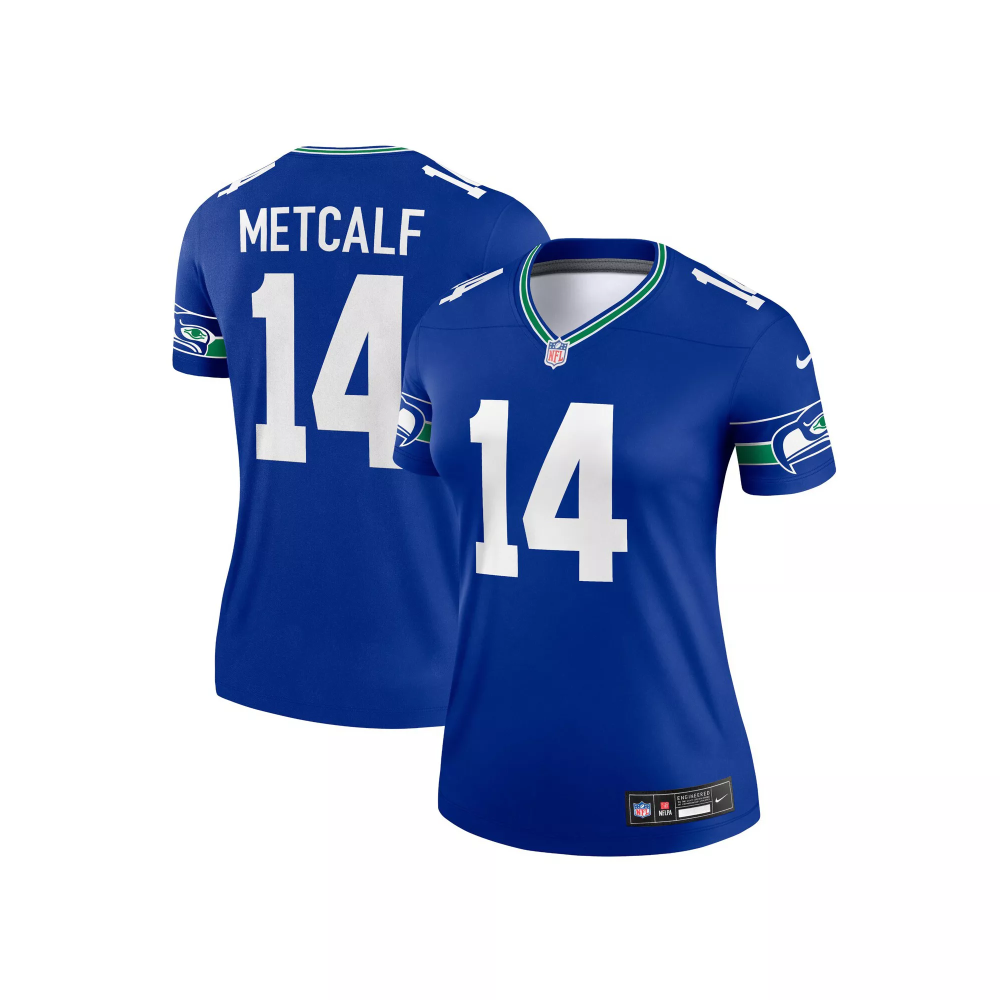 Women's Nike DK Metcalf Royal Seattle Seahawks Alternate Legend Jersey