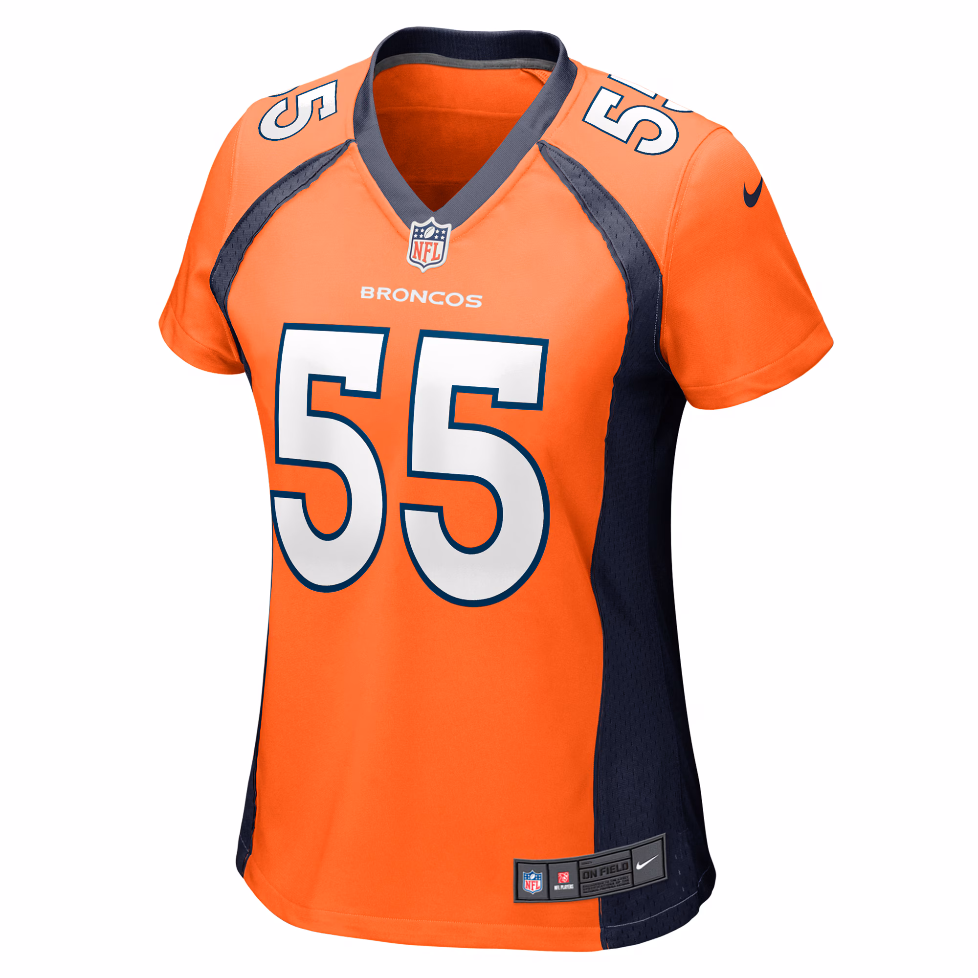 Frank Clark Denver Broncos Nike Women's Team Game Jersey -  Orange