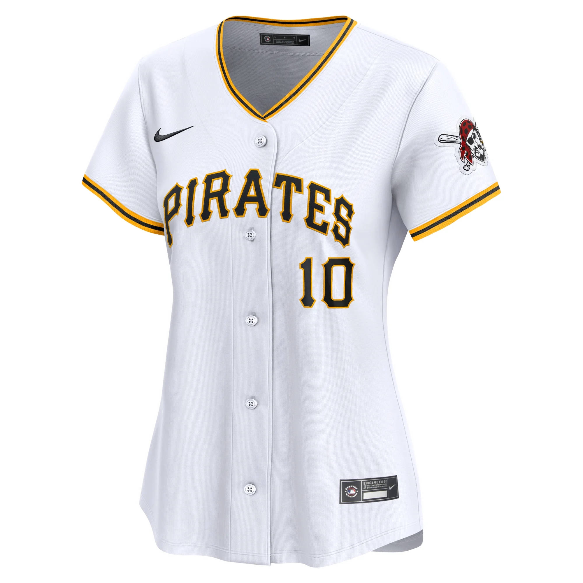 Women's Nike Bryan Reynolds White Pittsburgh Pirates Home Limited Player Jersey
