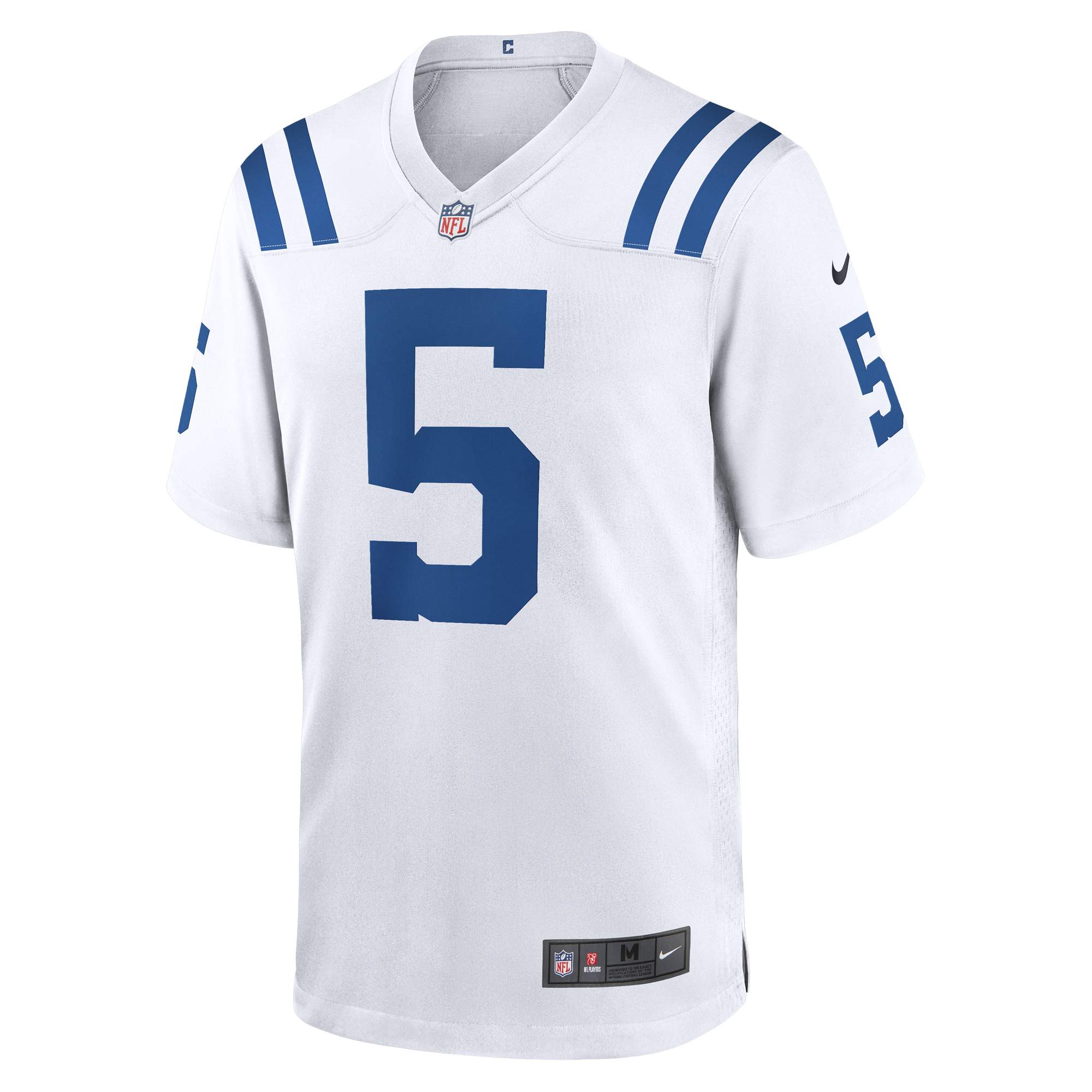 Men's Nike Anthony Richardson White Indianapolis Colts 2023 NFL Draft First Round Pick Game Jersey