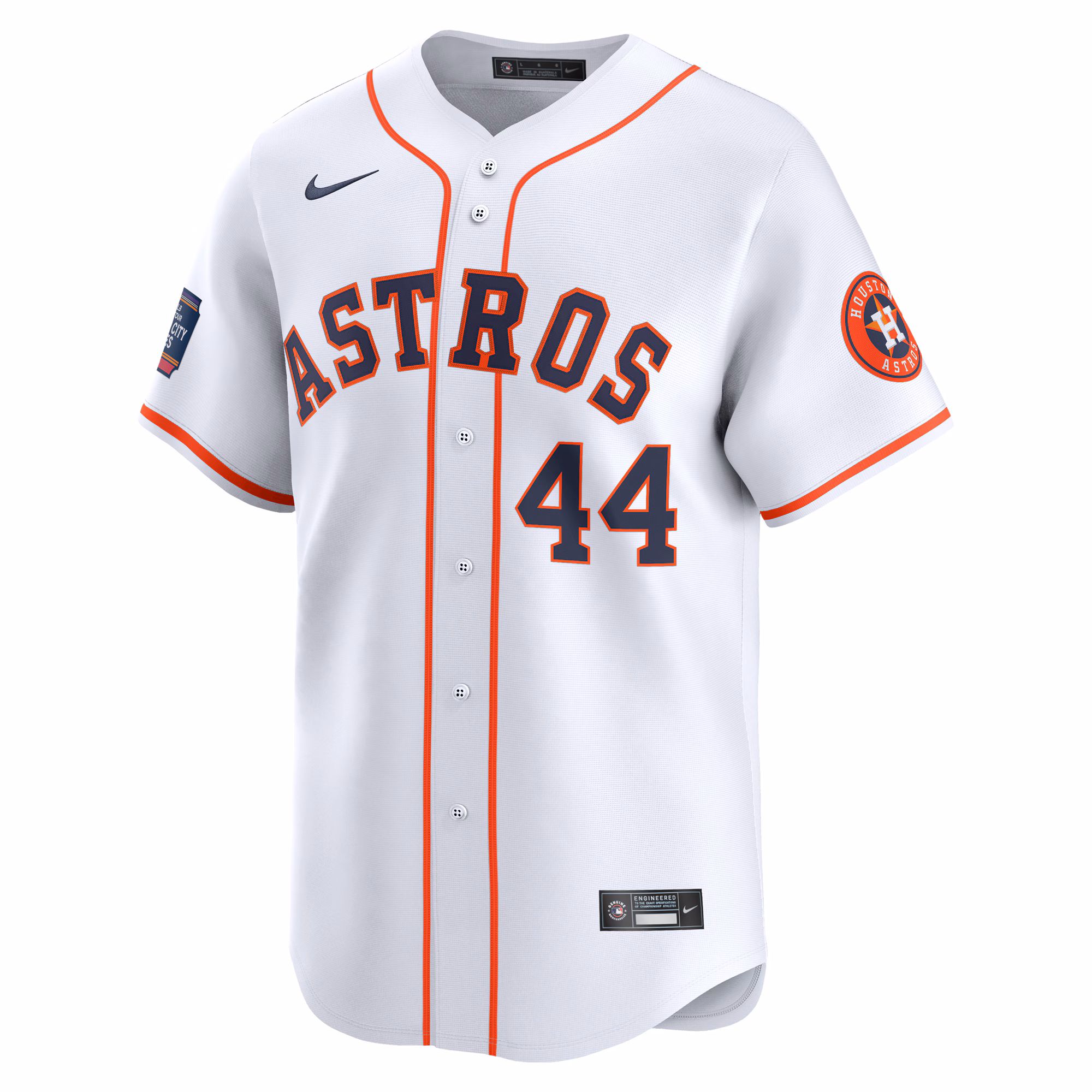 Yordan Alvarez Houston Astros Nike 2024 MLB World Tour Mexico City Series Home Limited Player Jersey - White