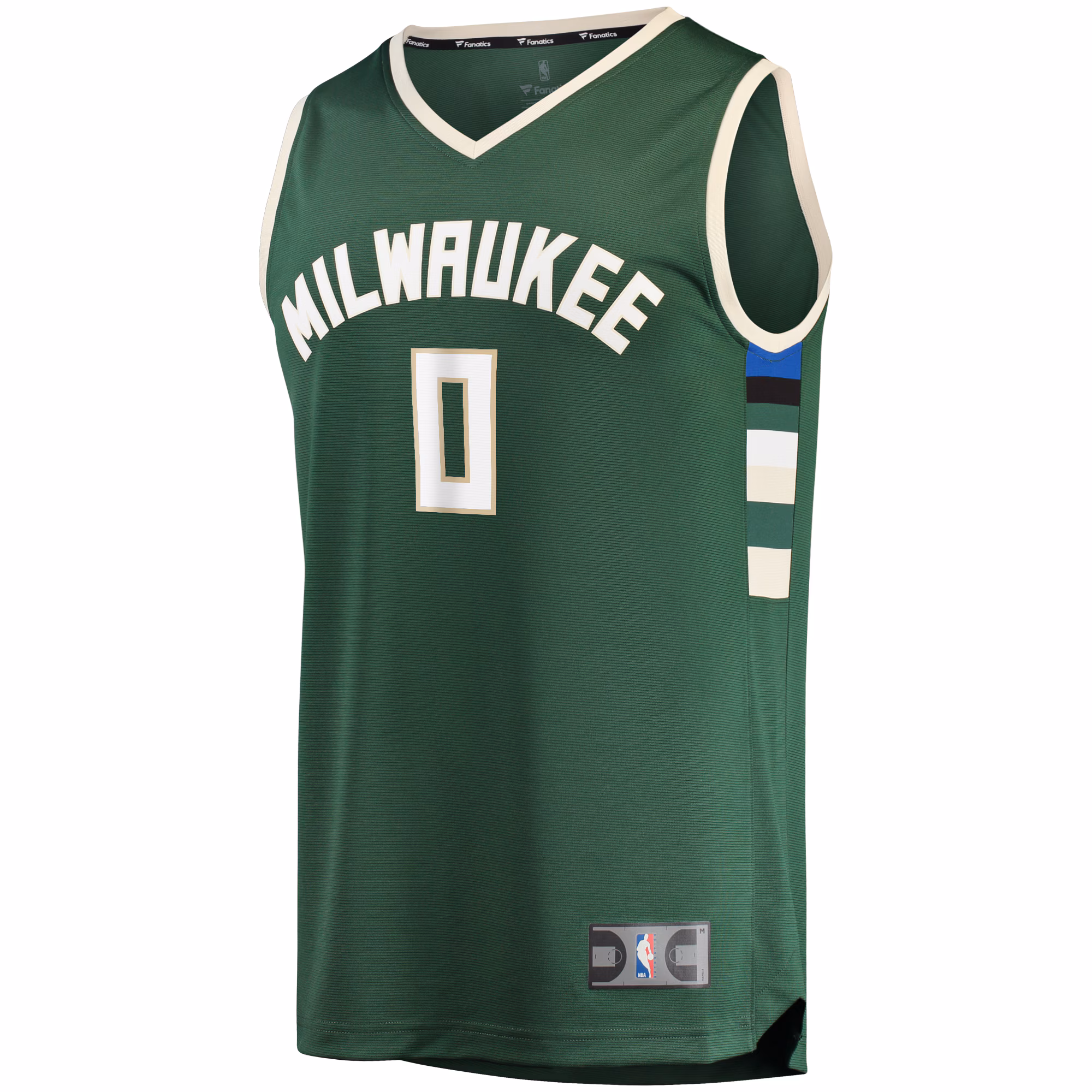 Damian Lillard Milwaukee Bucks Fanatics Men's Fast Break Player Jersey - Icon Edition - Hunter Green