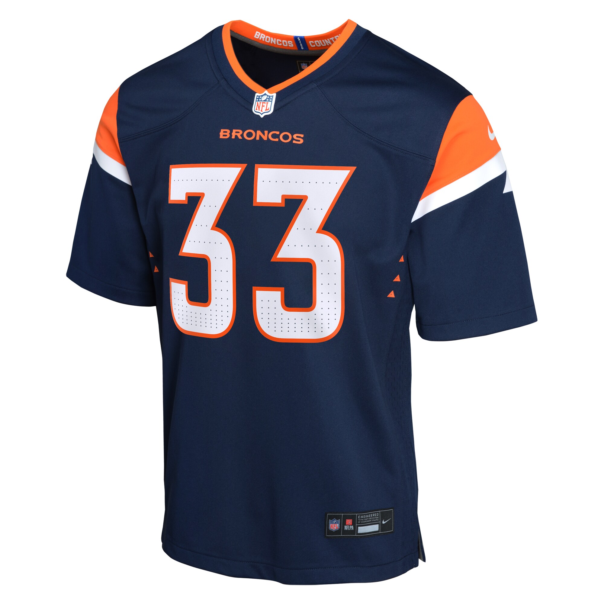 Javonte Williams Denver Broncos Nike Youth Mile High Collection Game Jersey - Navy