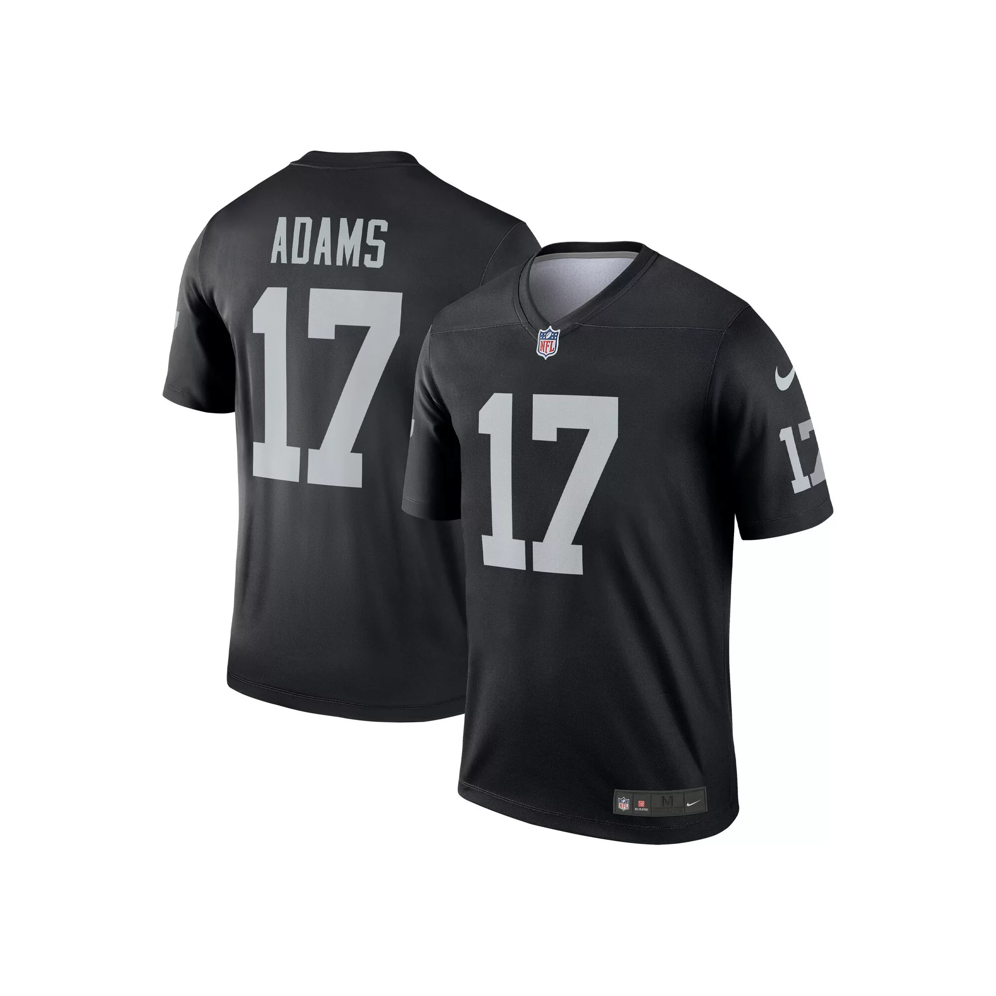 Men's Nike Davante Adams Black Las Vegas Raiders Legend Jersey