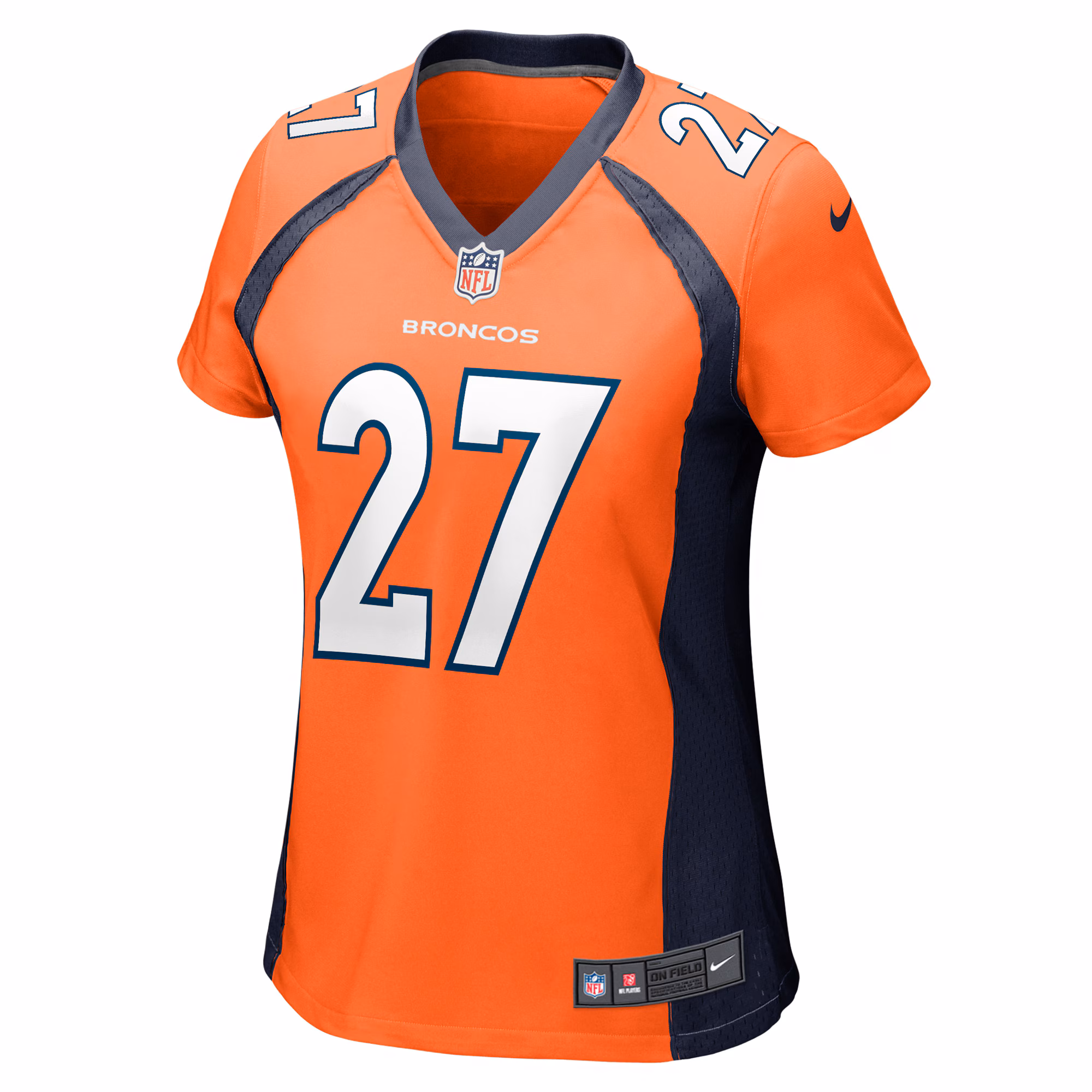 Damarri Mathis Denver Broncos Nike Women's Game Player Jersey - Orange