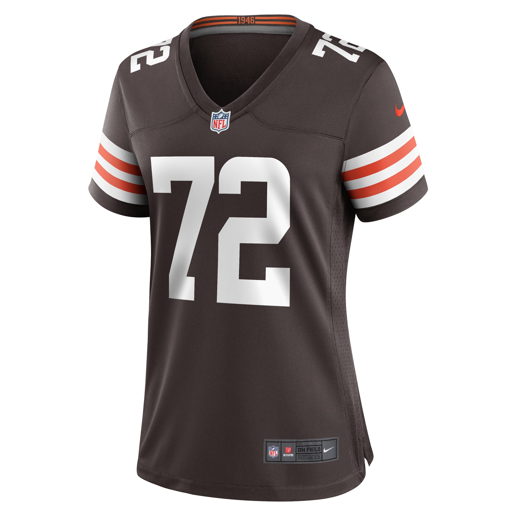 Ty Nsekhe Cleveland Browns Nike Women's  Game Jersey -  Brown