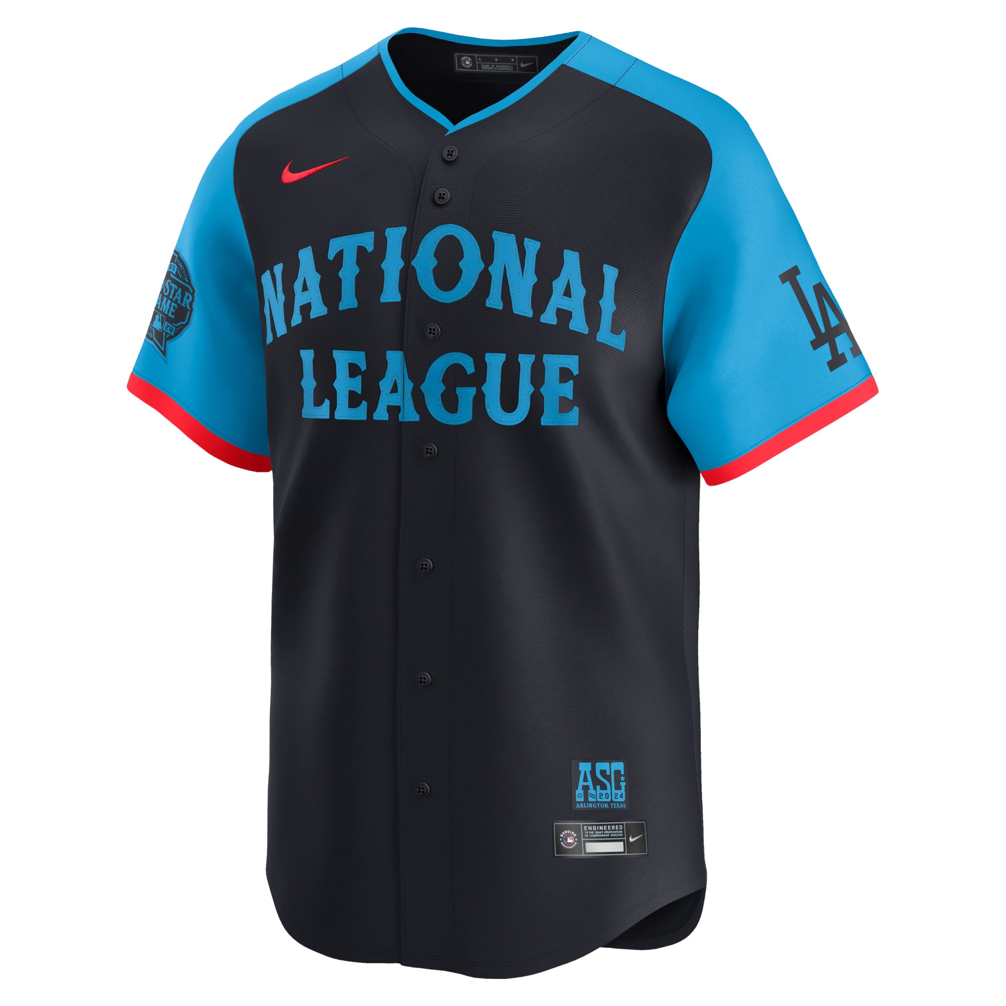 Mookie Betts National League Nike 2024 MLB All-Star Game Limited Player Jersey - Navy