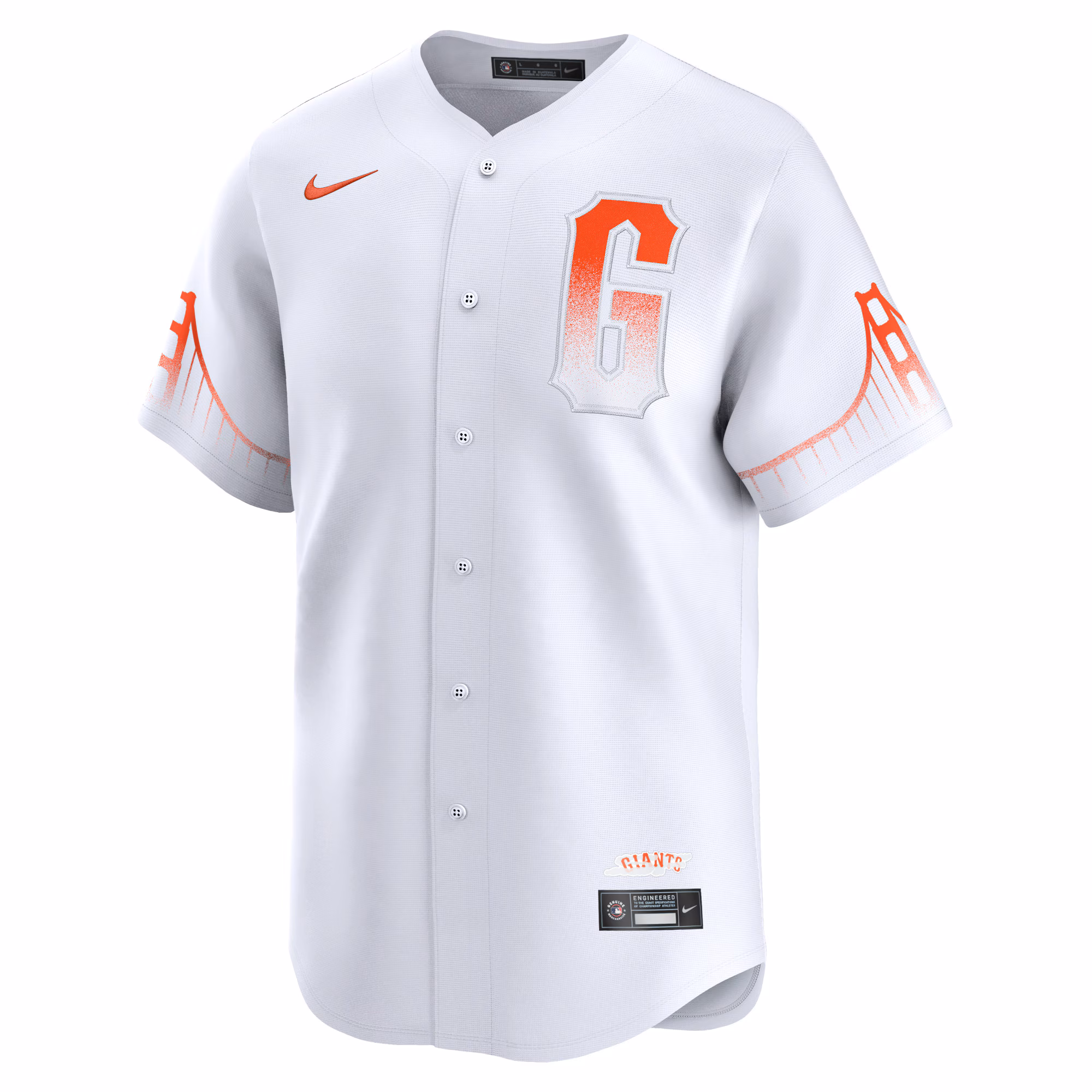 San Francisco Giants Nike City Connect Limited Jersey - White