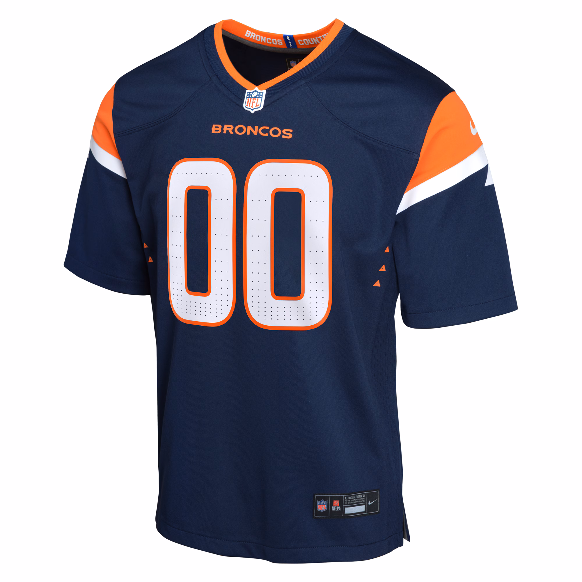 Denver Broncos Nike Youth Alternate Mile High Collection Custom Game Jersey - Navy