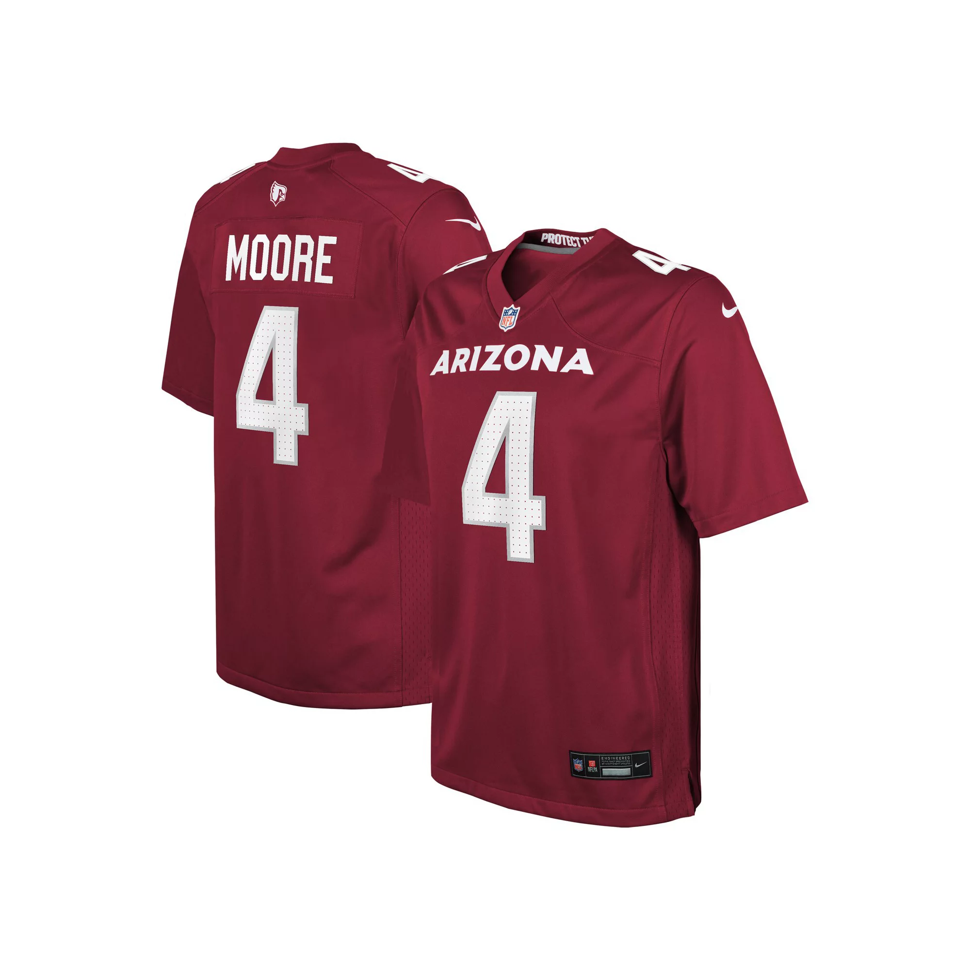 Youth Nike Rondale Moore Cardinal Arizona Cardinals Game Player Jersey