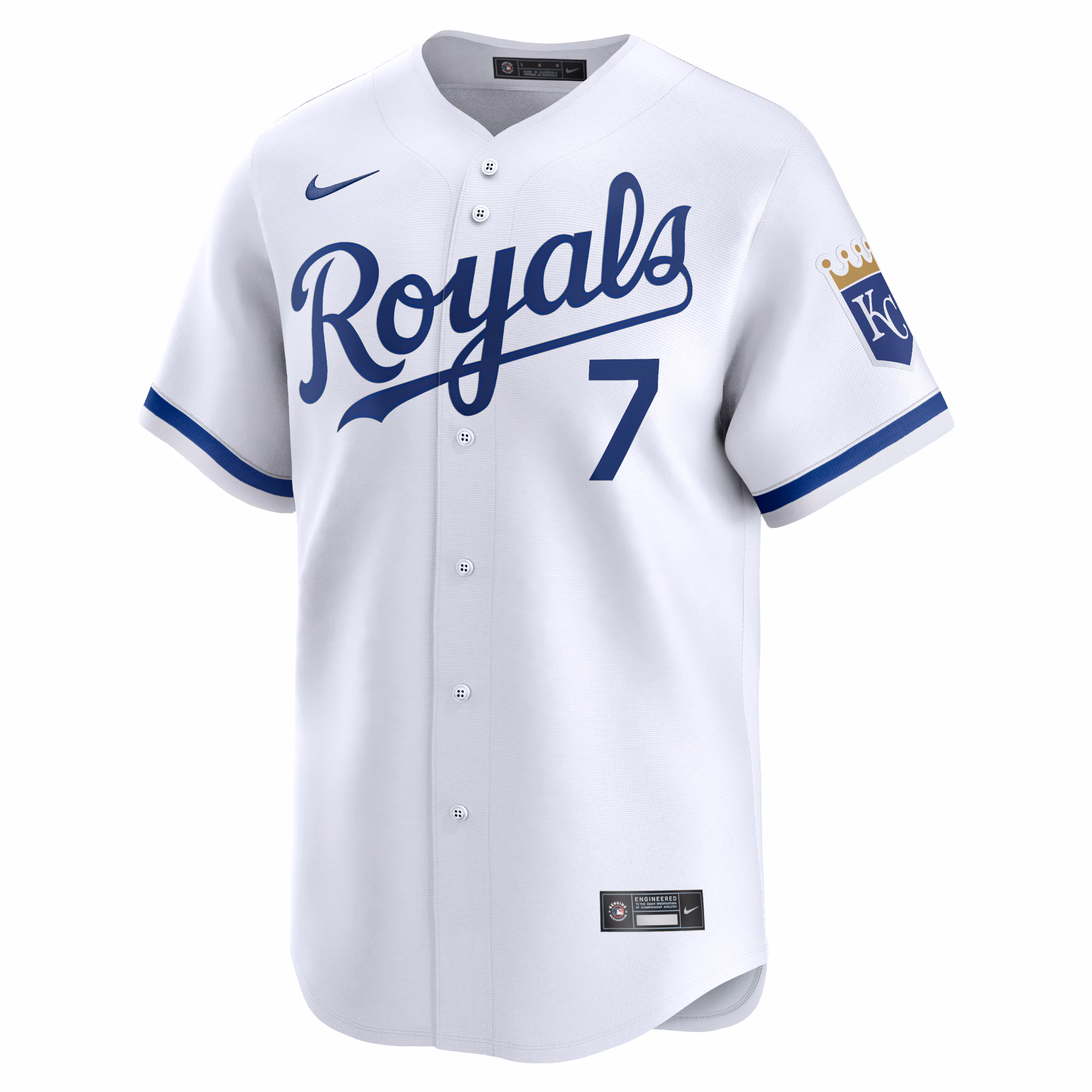 Bobby Witt Jr. Kansas City Royals Nike Youth Home Limited Player Jersey - White