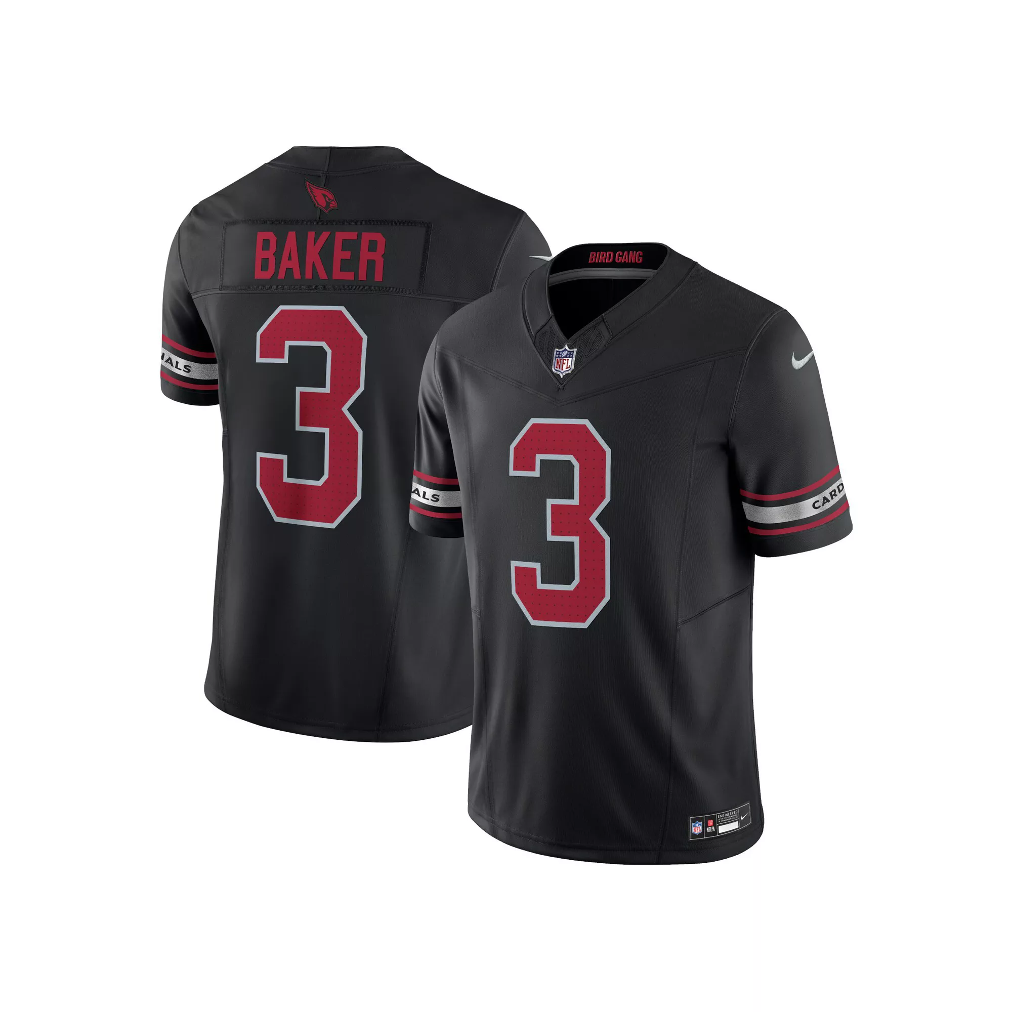 Men's Nike Budda Baker Black Arizona Cardinals Vapor F.U.S.E. Limited Jersey
