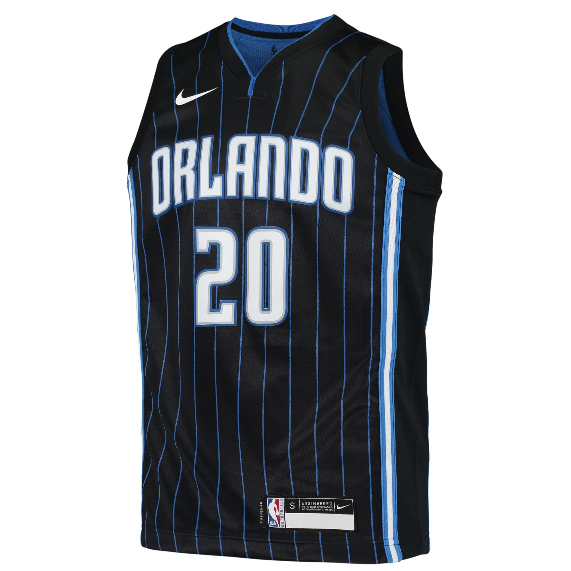 Youth Nike Markelle Fultz Black Orlando Magic Swingman Jersey - Icon Edition
