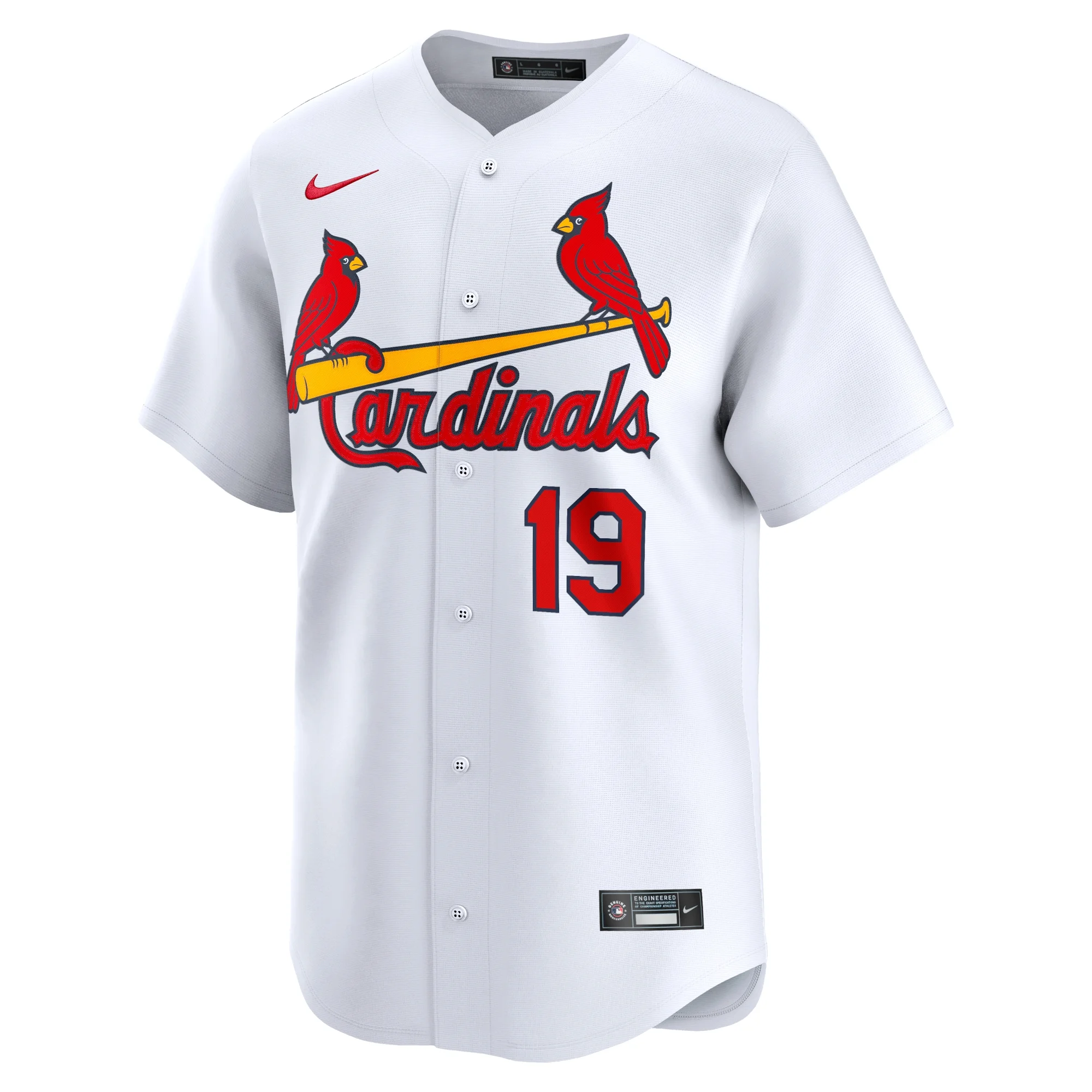 Men's Nike Tommy Edman White St. Louis Cardinals Home Limited Player Jersey